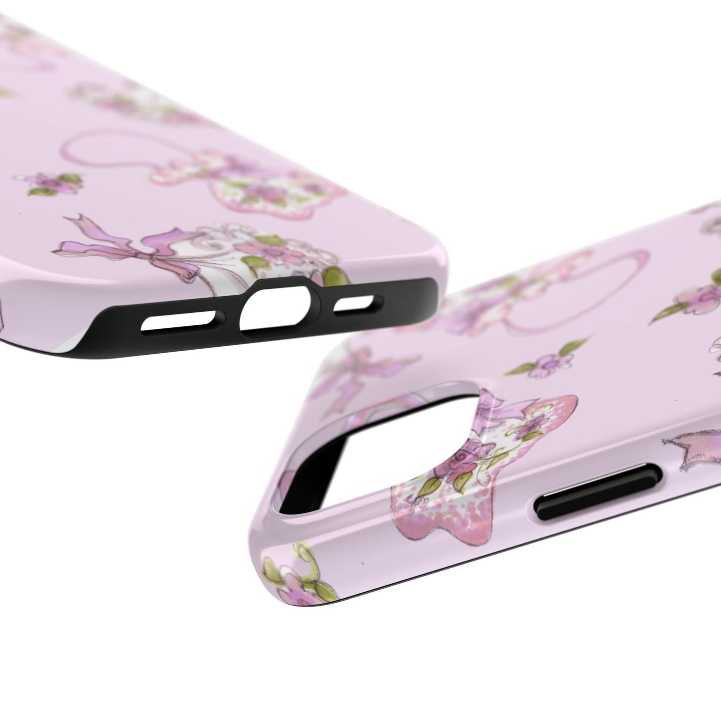 Flower Model Hand Bag Phone Case