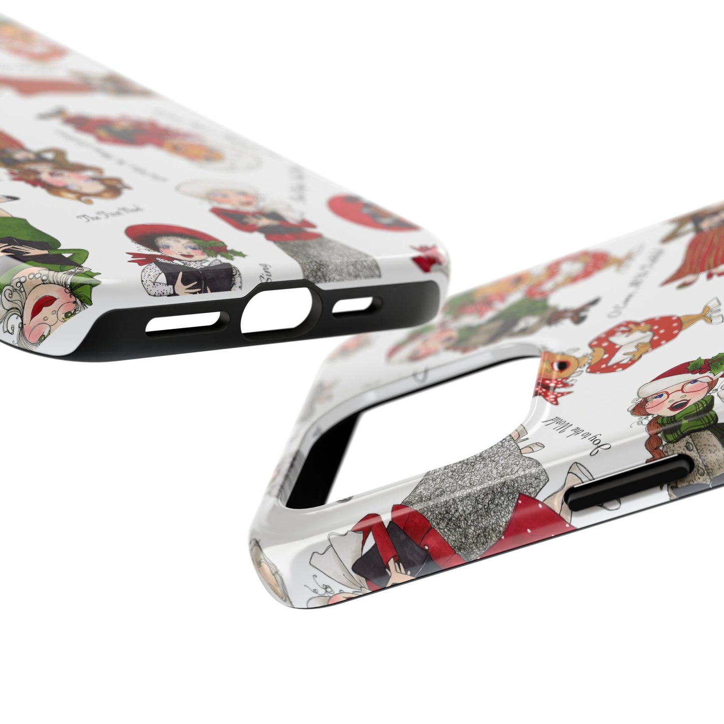 Tossed Carolers Phone Case