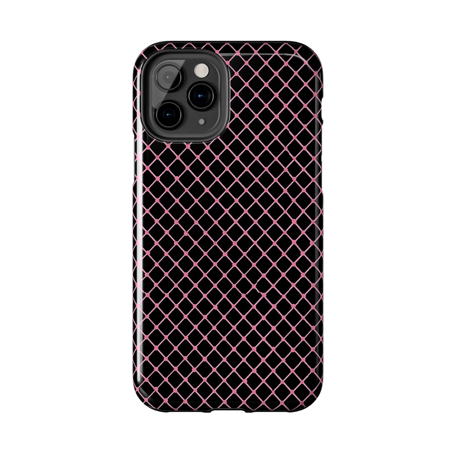 Cyclone Fence Black / Pink Phone Case