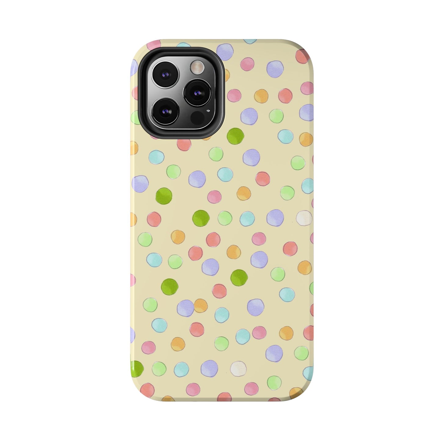 Happy Dots Yellow Phone Case