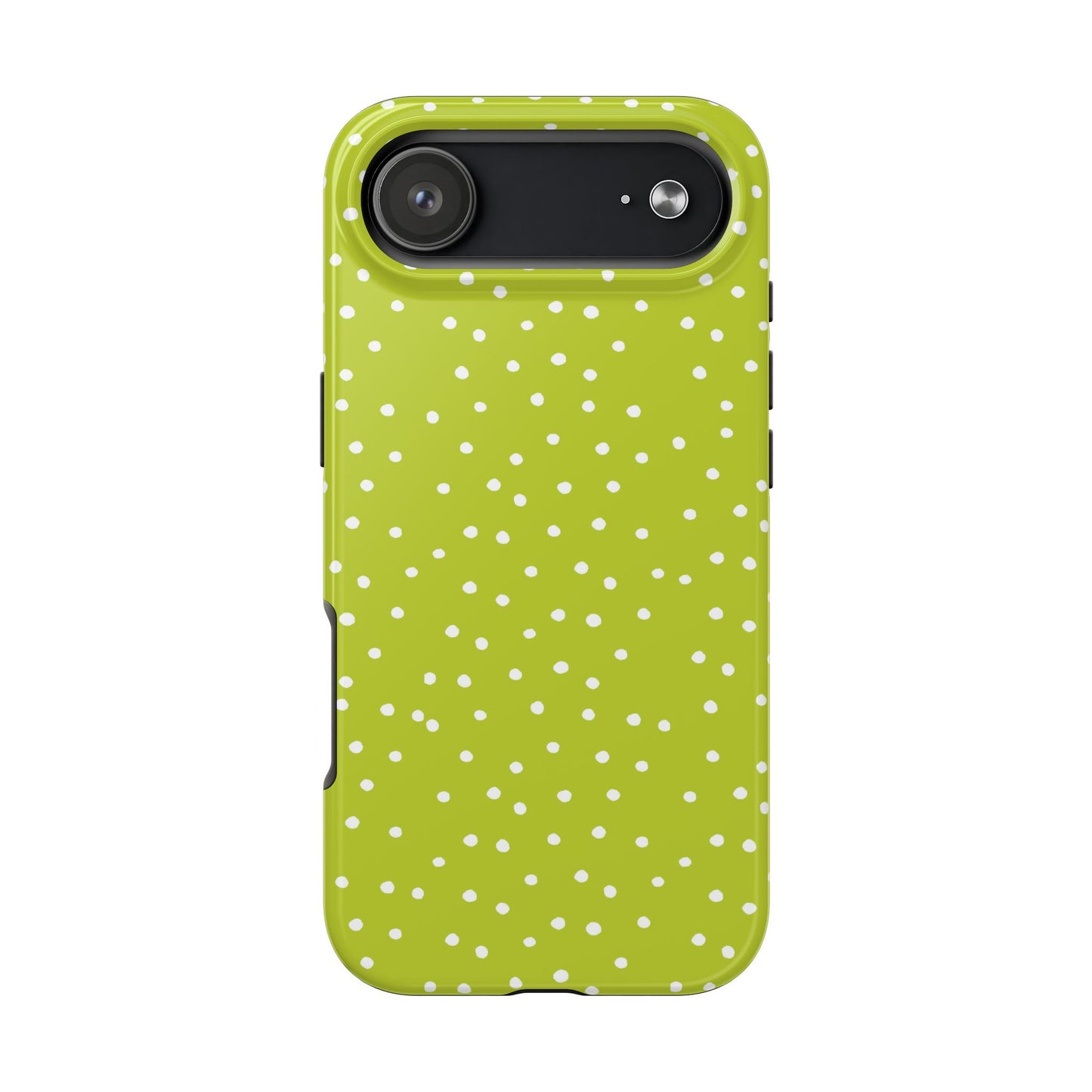 Dinky Dots Green / White Phone Case