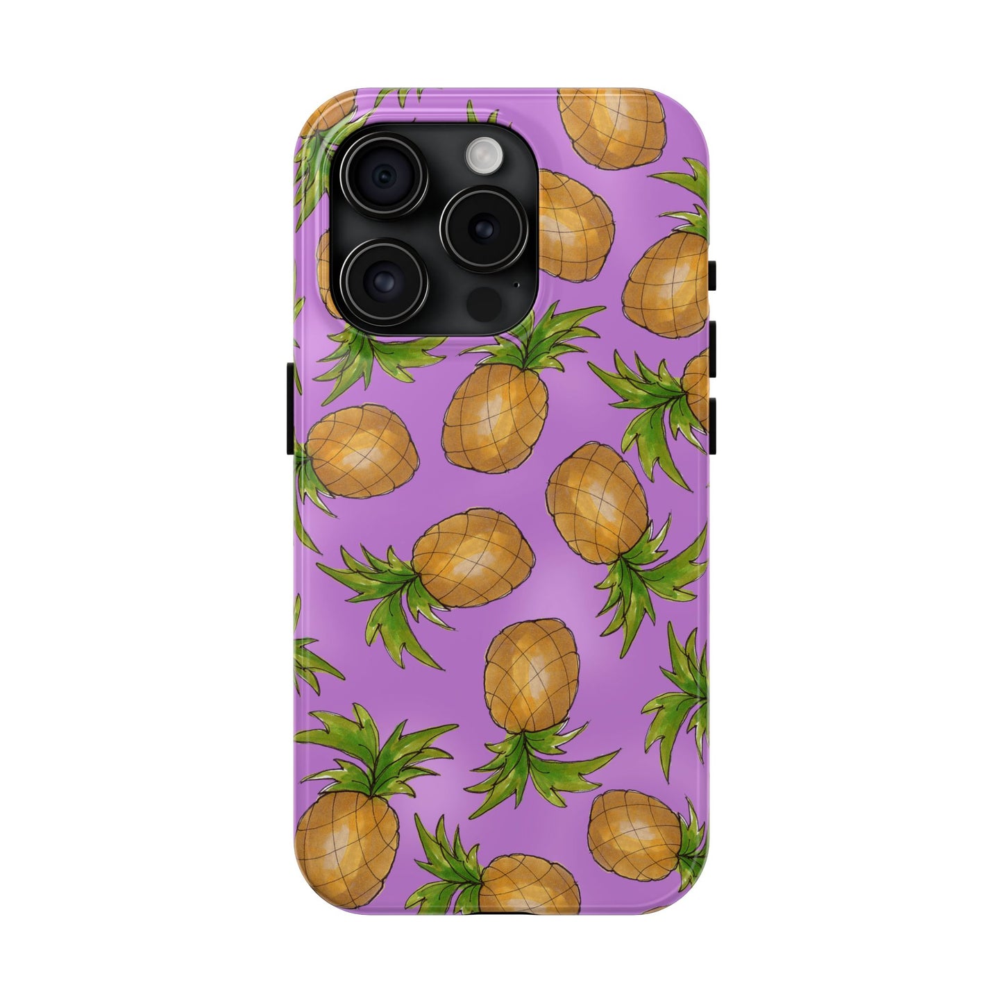Pineapple Toss Lilac Phone Case