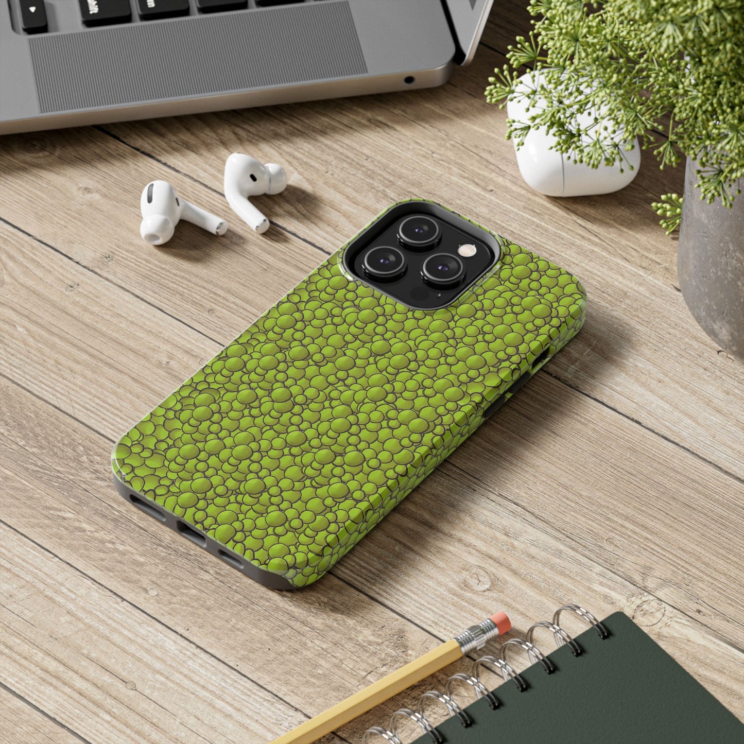Bubbles Pea Phone Case