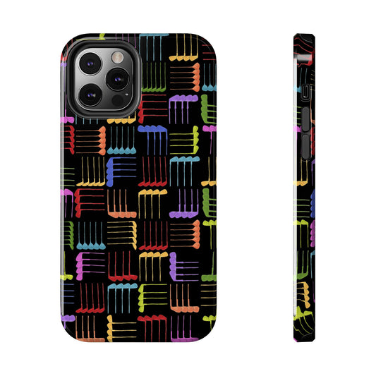 Club Weave Black Phone Case