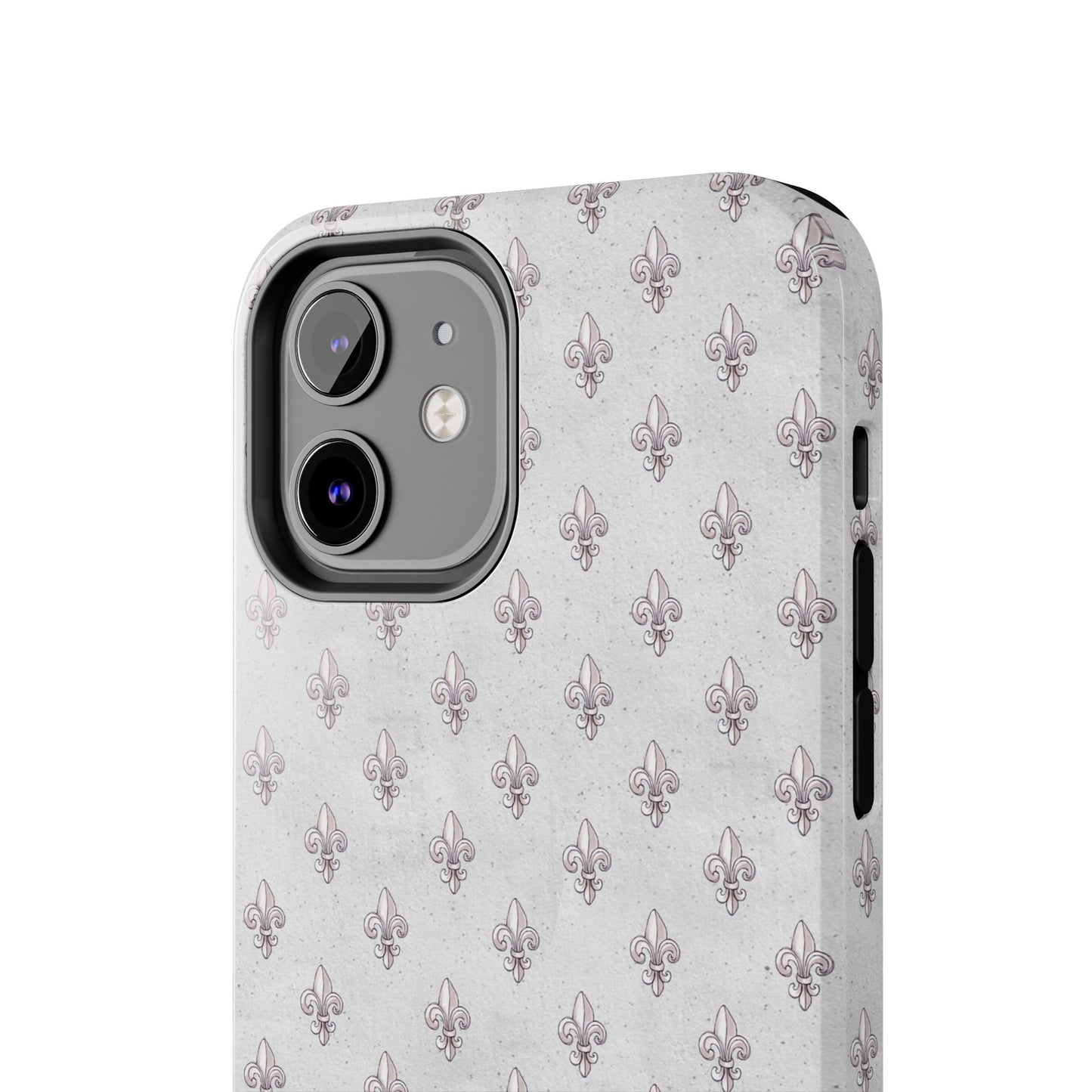 Fleurs Silver Phone Case