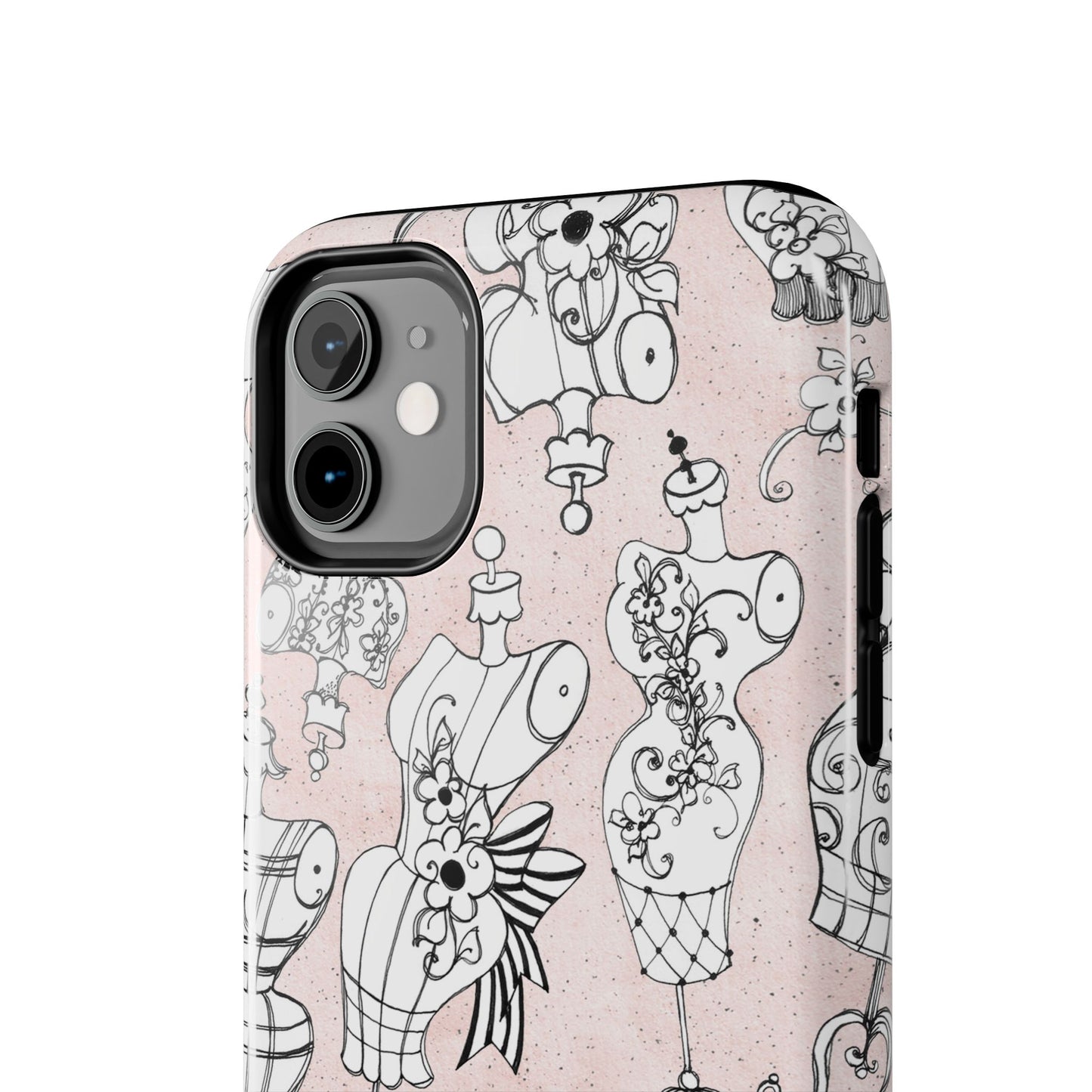 Mannequineque Silver Phone Case