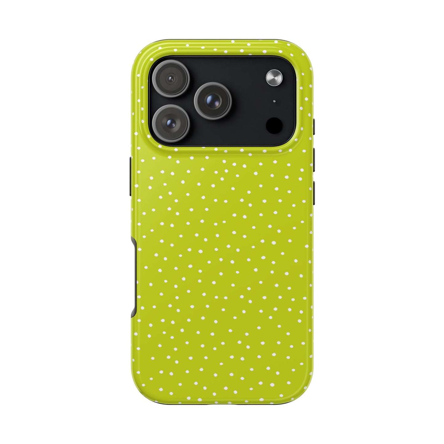 Dinky Dots Lime / White Phone Case