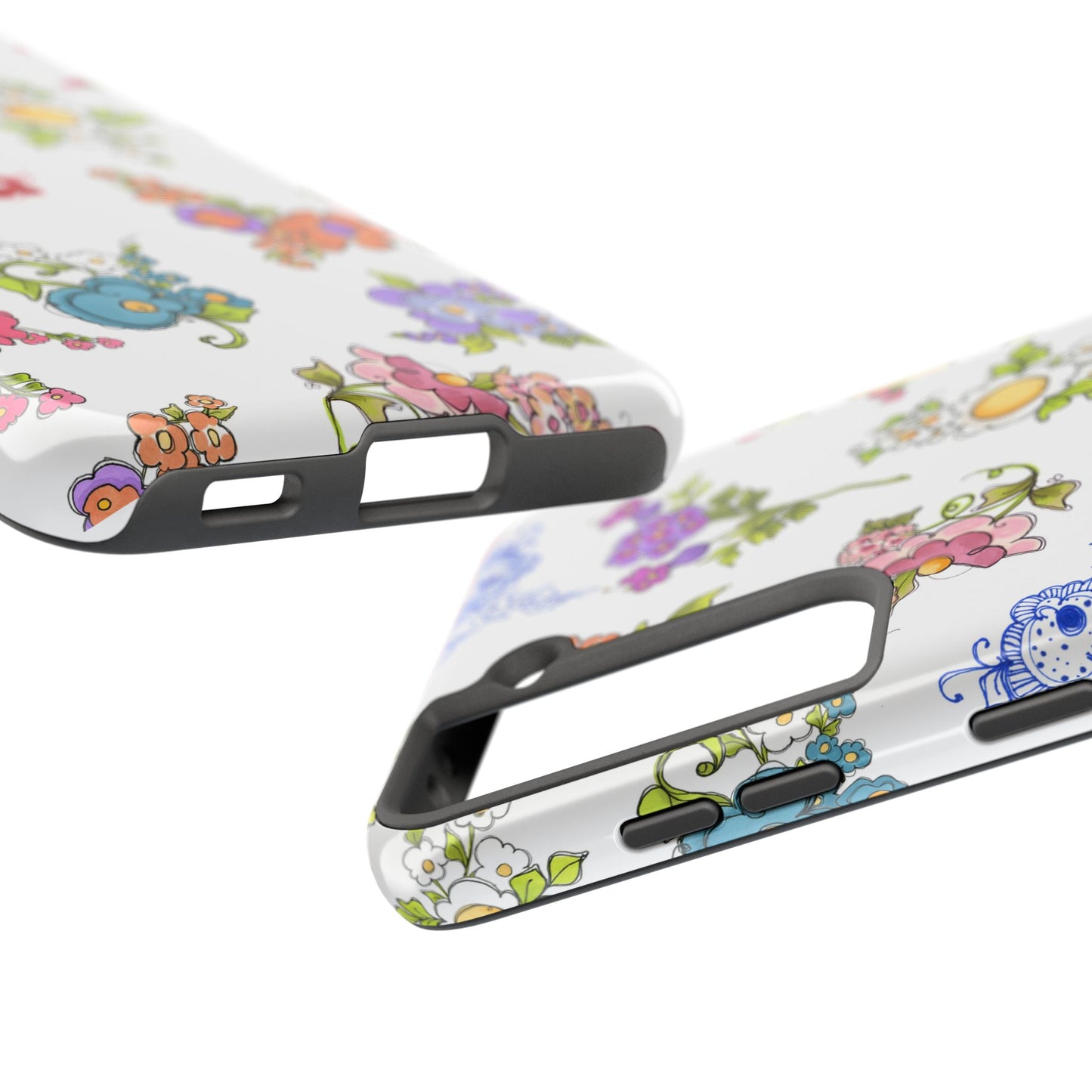Mixed Bouquets White Phone Case
