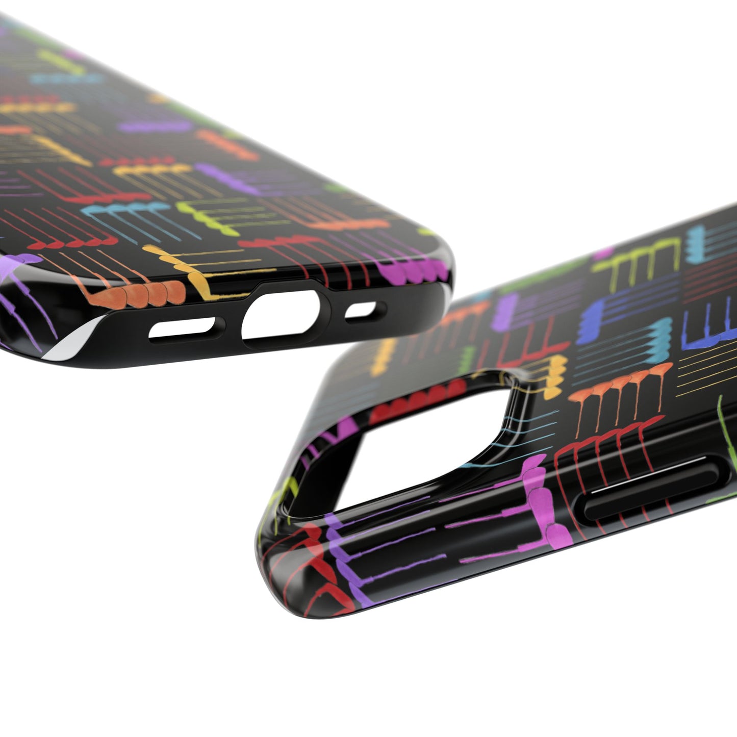Club Weave Black Phone Case
