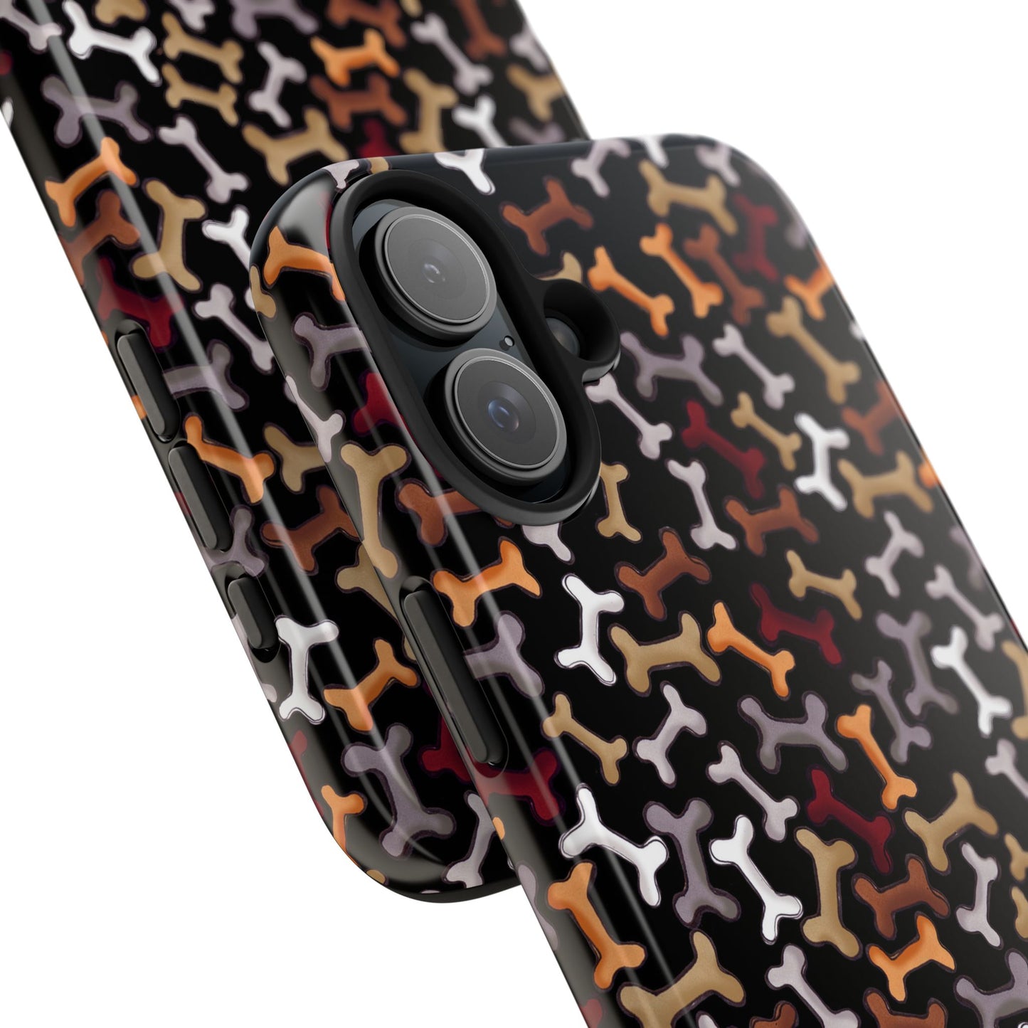 Dog Bones Black Phone Case