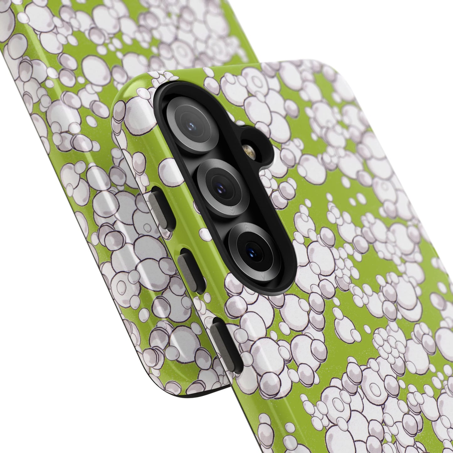 Bubble Dots Green Phone Case