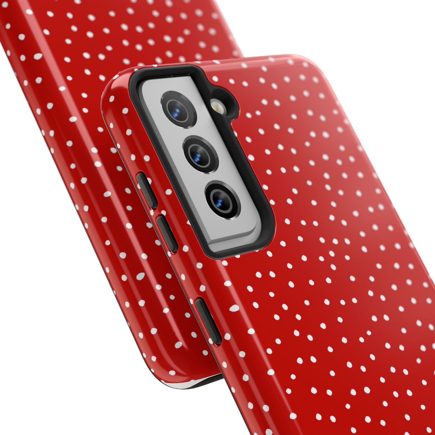 Dinky Dots Red / White Phone Case