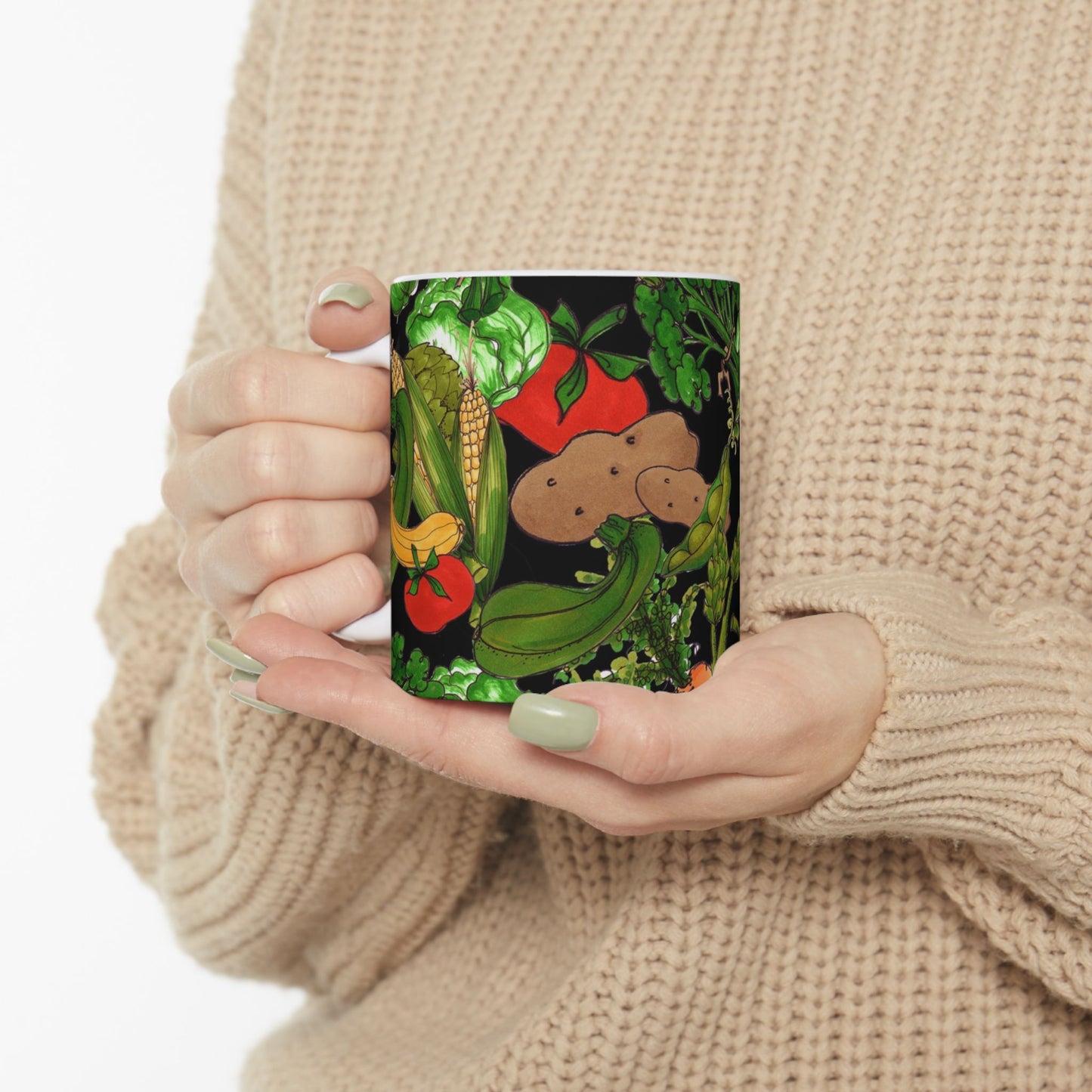 Veggie Jungle Black Cup