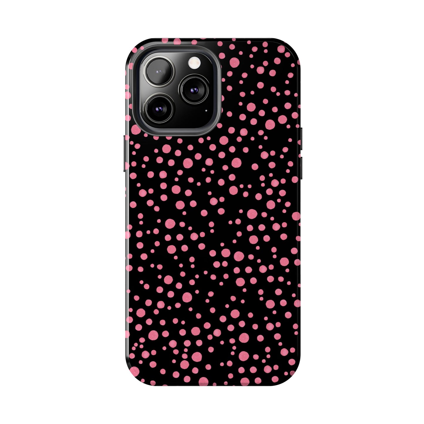 Balloon Dots Black / Pink Phone Case