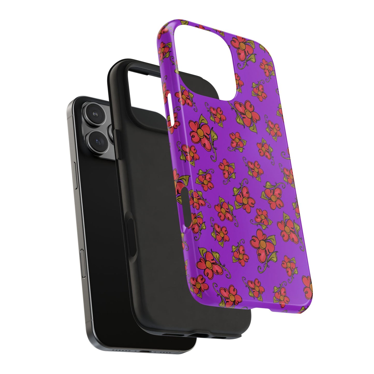 Daisy Caper Purple Phone Case