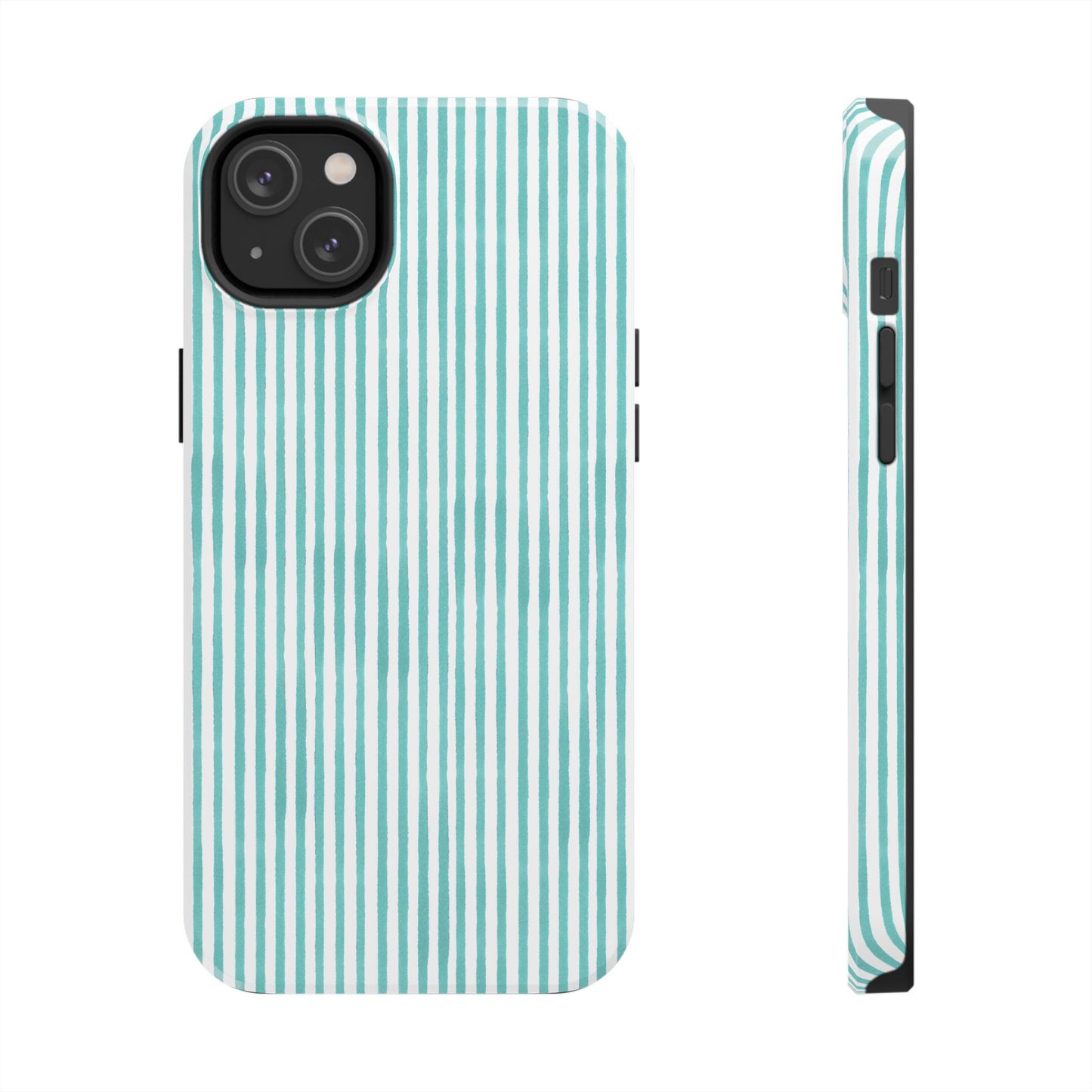 Lazy Stripe Turquoise Phone Case