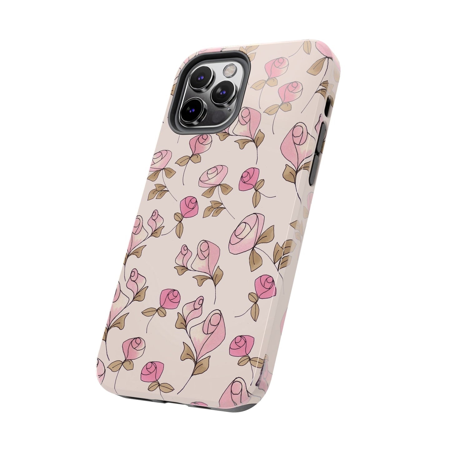 Simply Roses Pink Phone Case