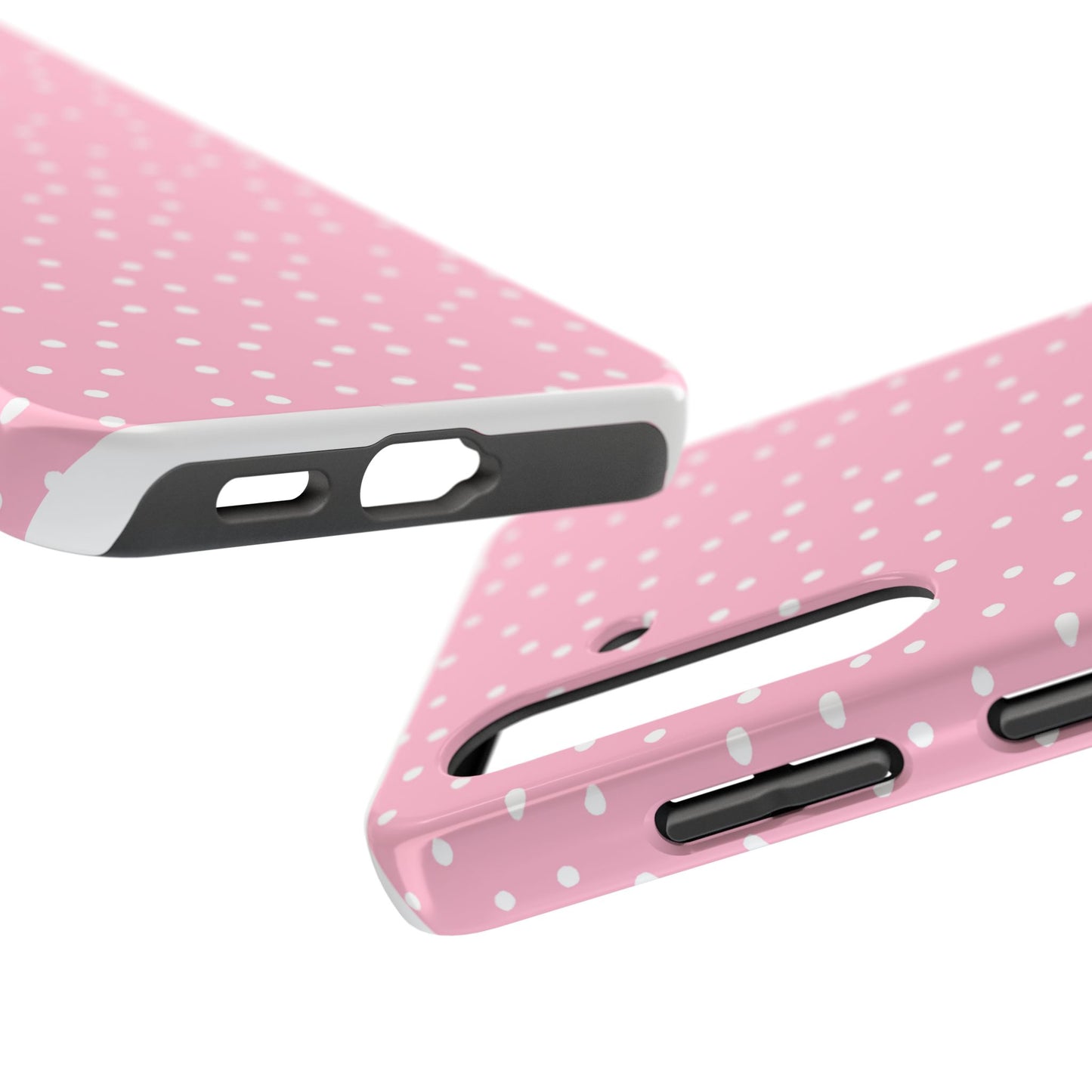 Dinky Dots Pink / White Phone Case
