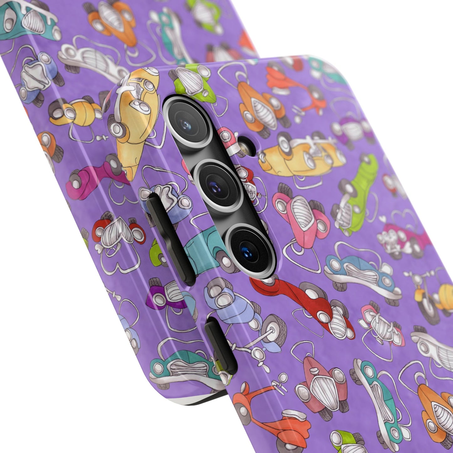 Pile Up Purple Phone Case