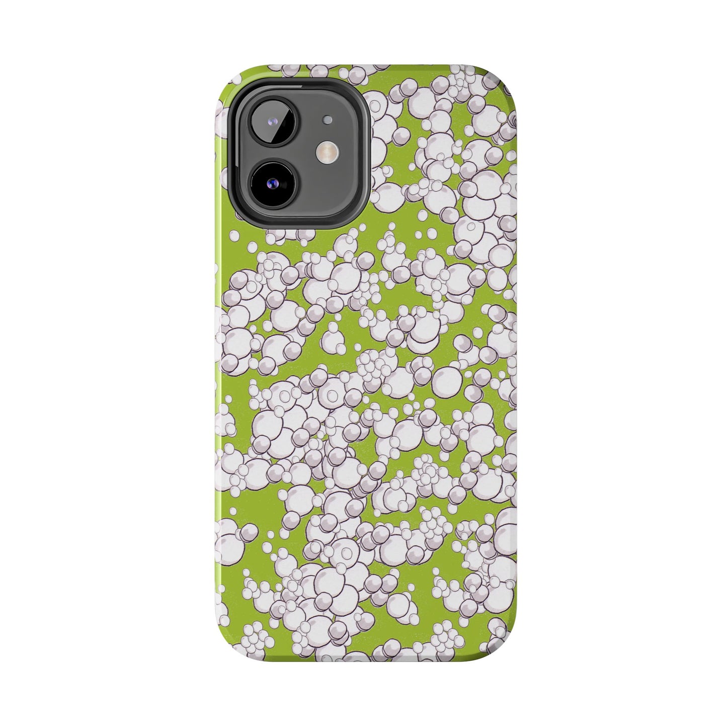Bubble Dots Green Phone Case