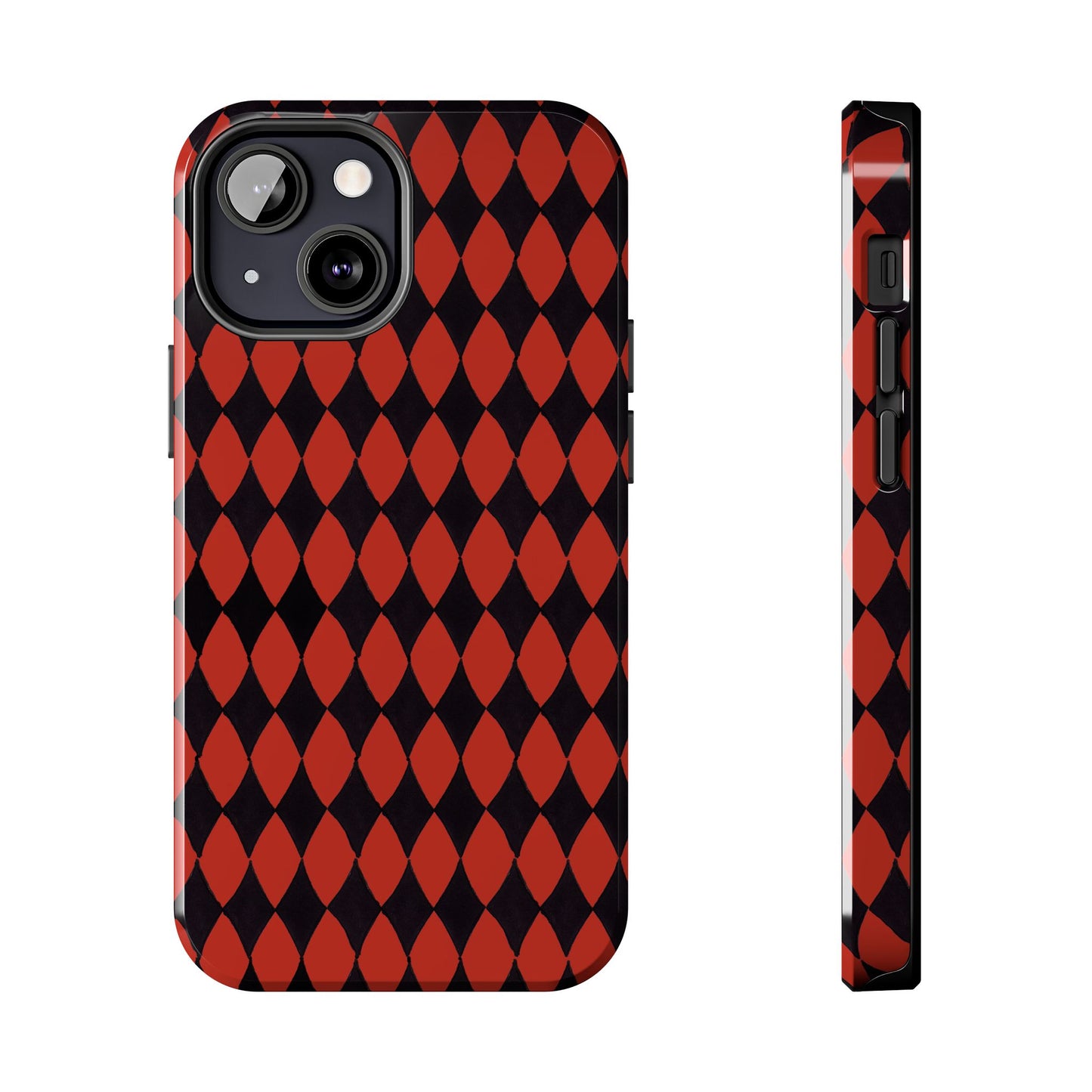 Diamond Red / Black Phone Case