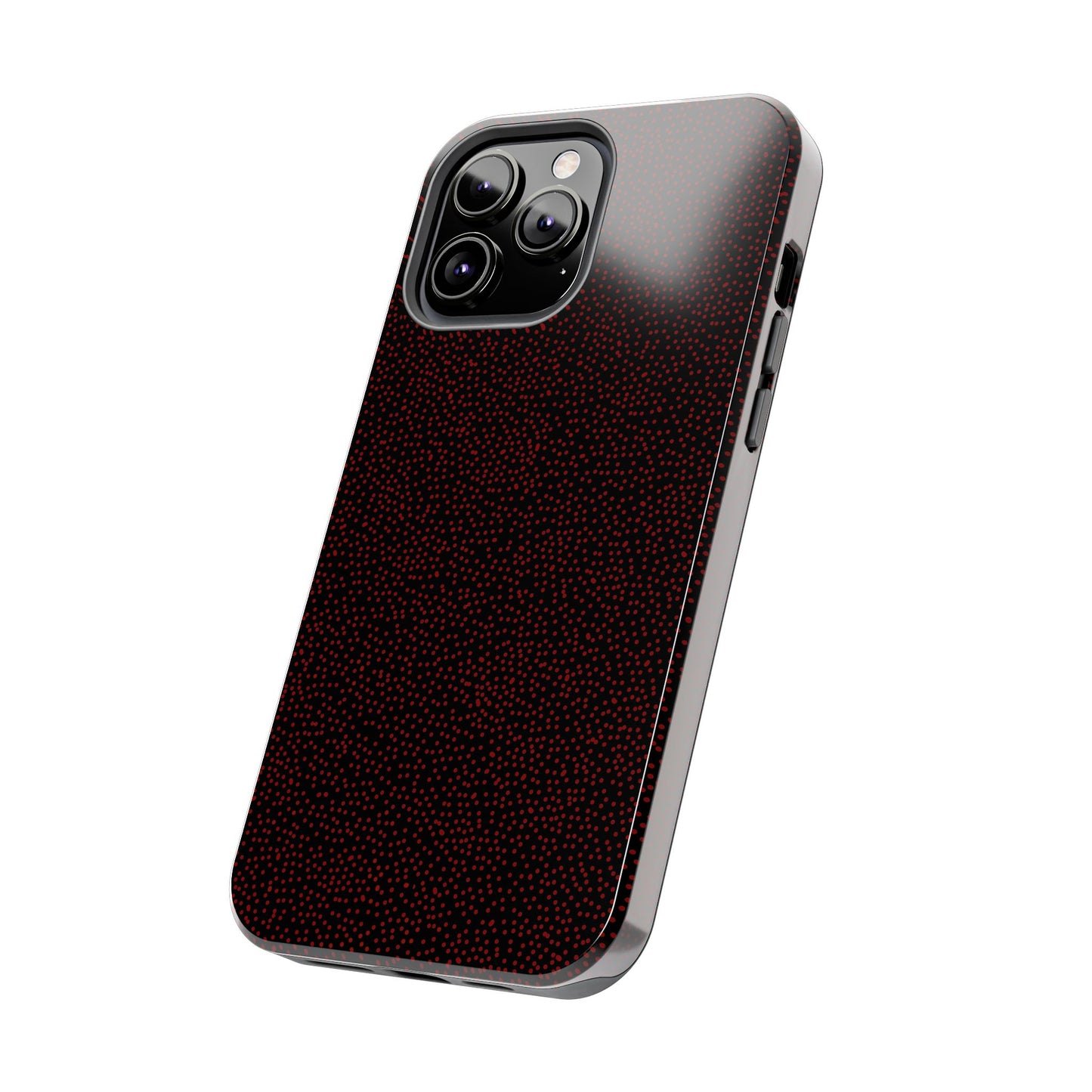 Mini Dot Black / Red Phone Case