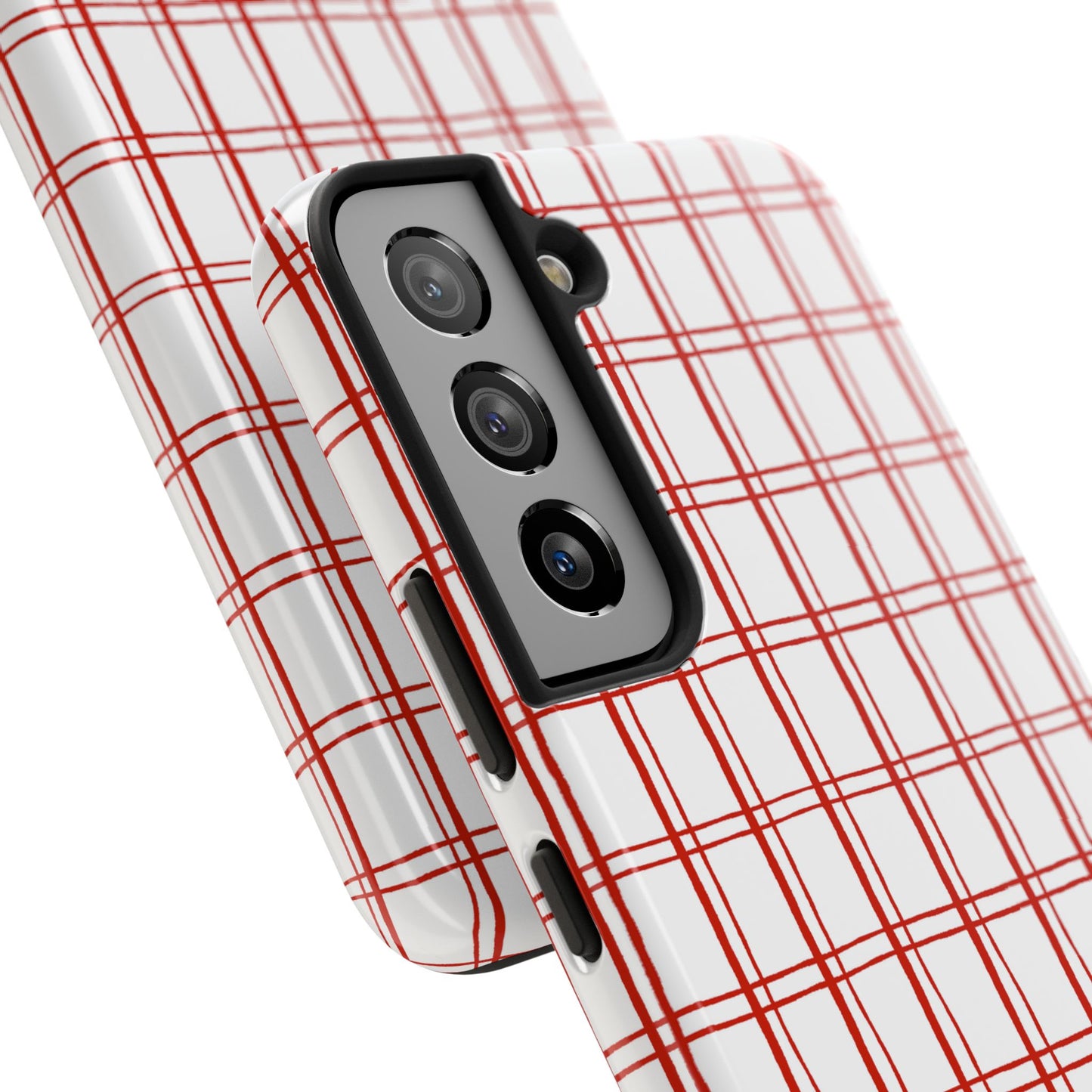 Kitchen Plaid White / Red Phone Case