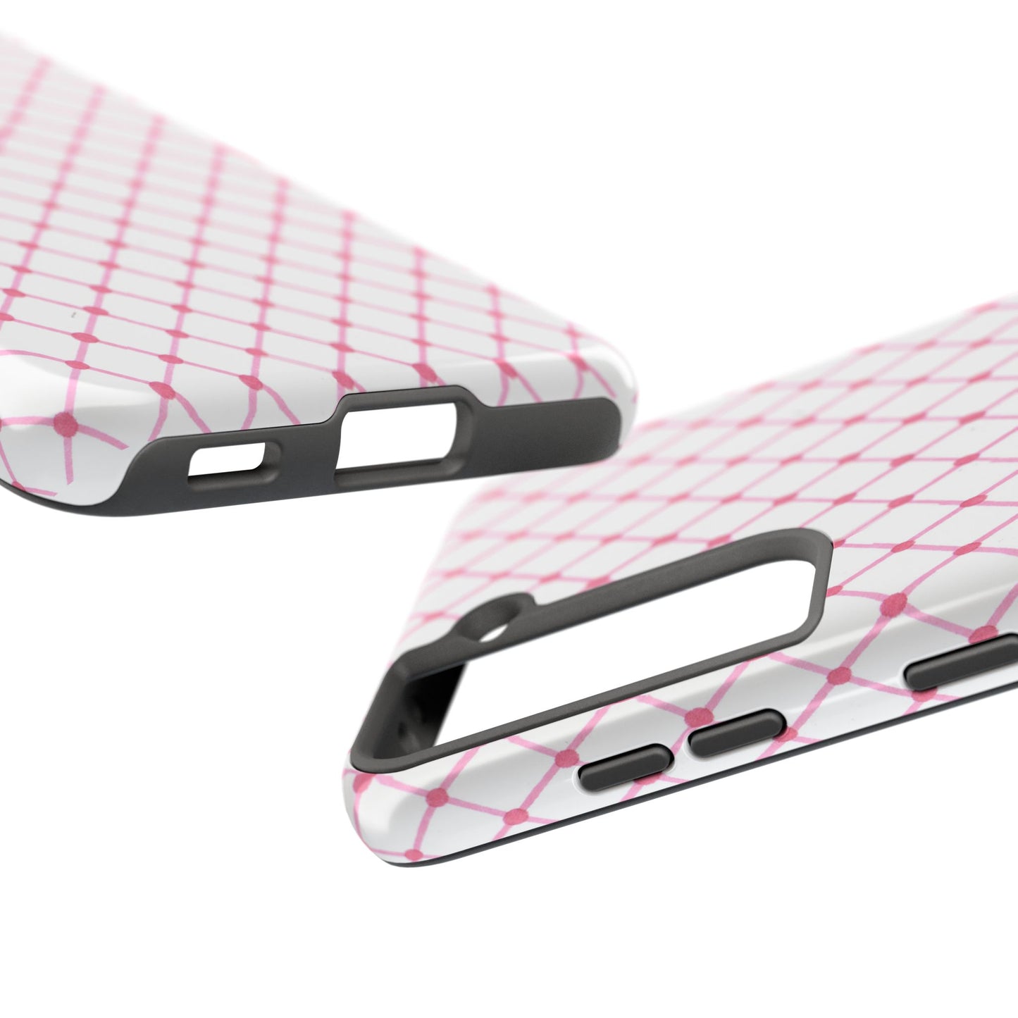 Diamond White / Pink Phone Case