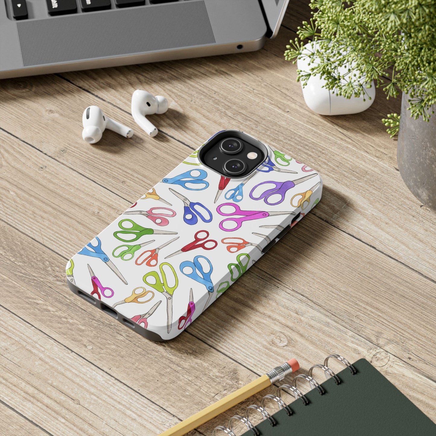 Shear Fun White Phone Case