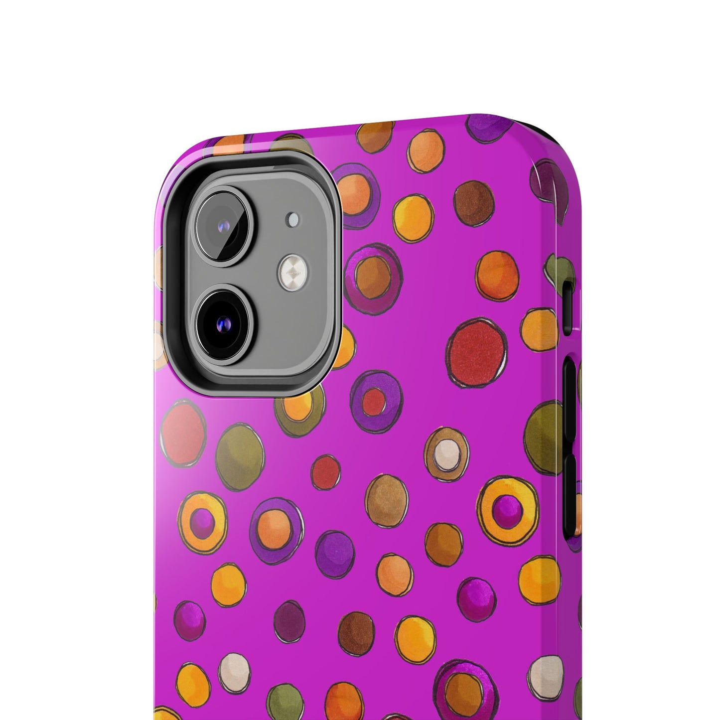 Double Dot Fuchsia Phone Case