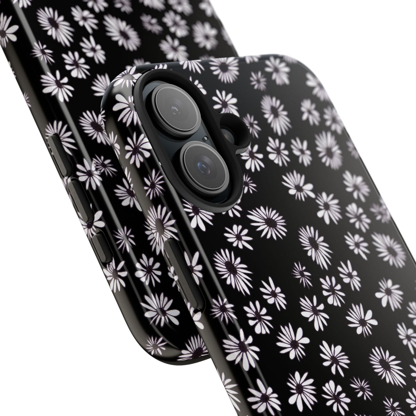 Random Daisy Black / White Phone Case