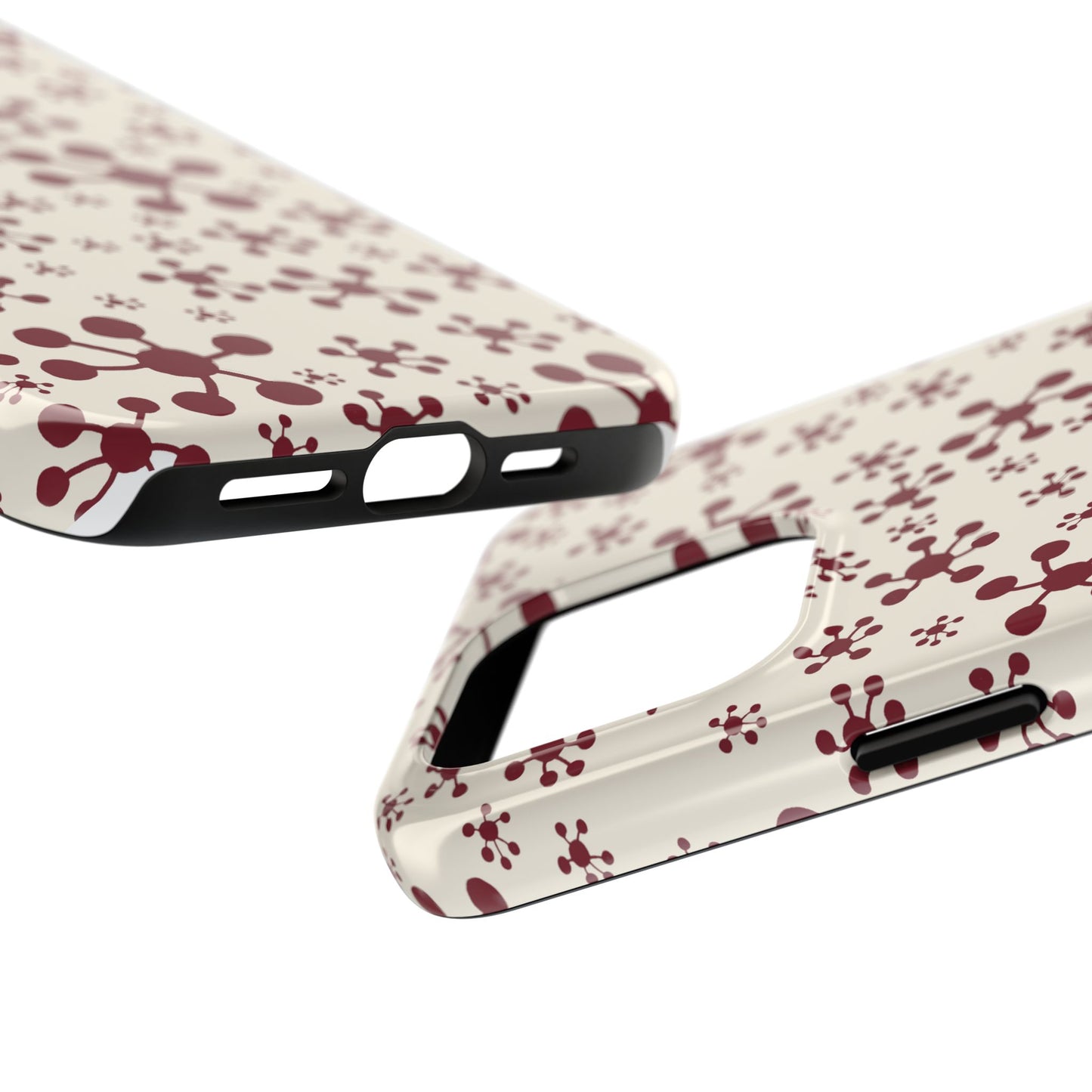 Jacks Ivory / Red Phone Case