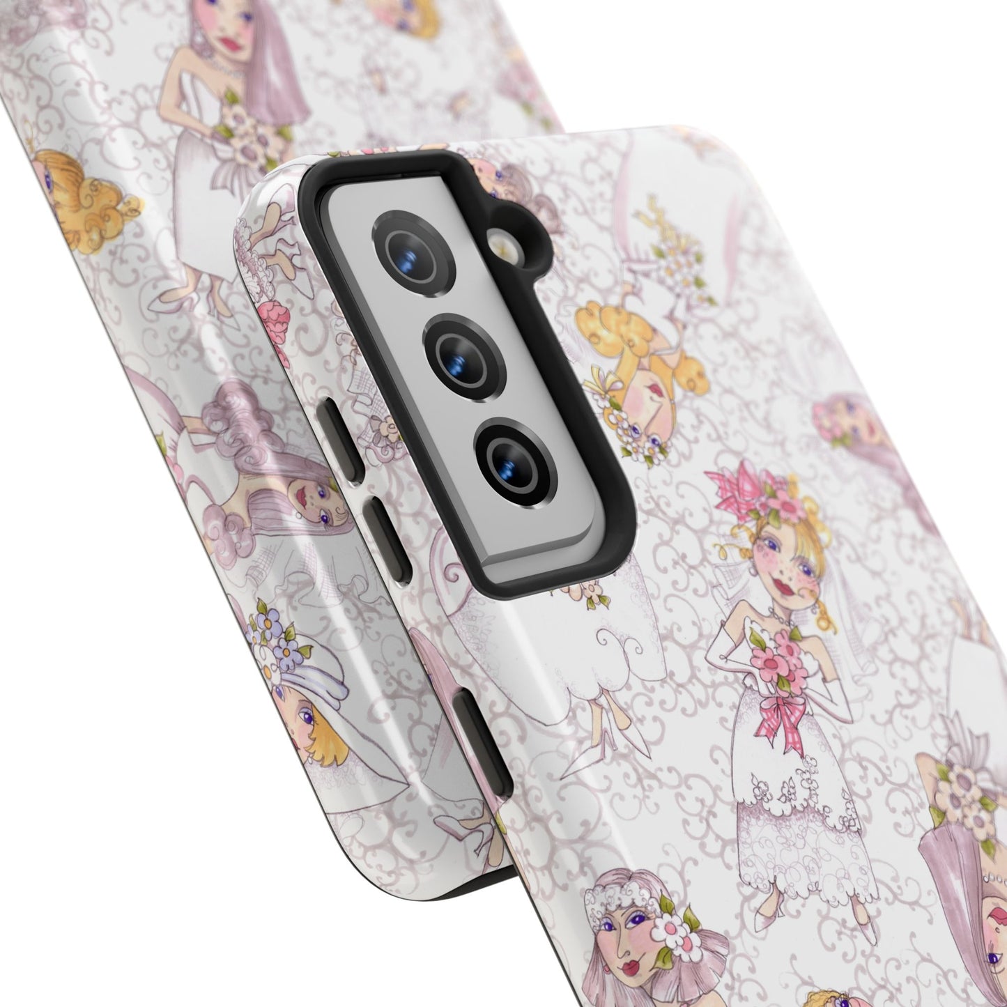 Bridal Scroll Phone Case