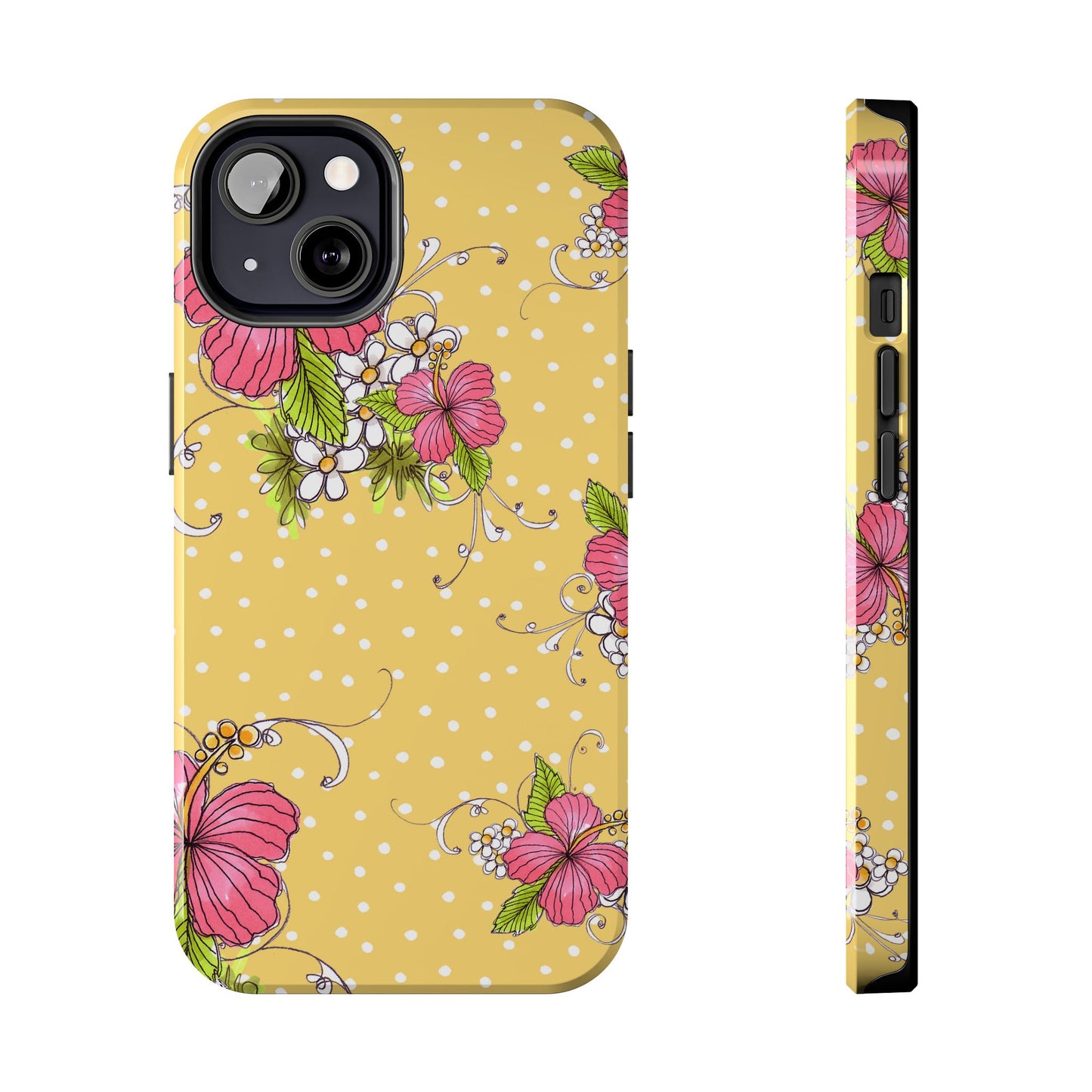 Lady Luau Yellow Phone Case