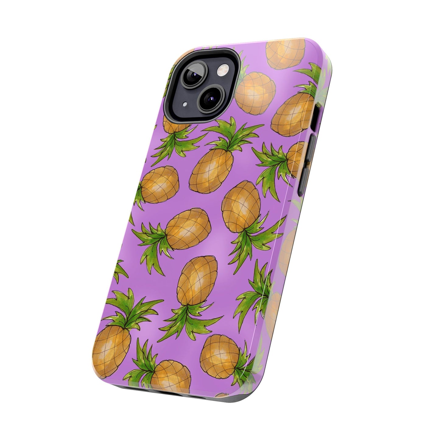 Pineapple Toss Lilac Phone Case
