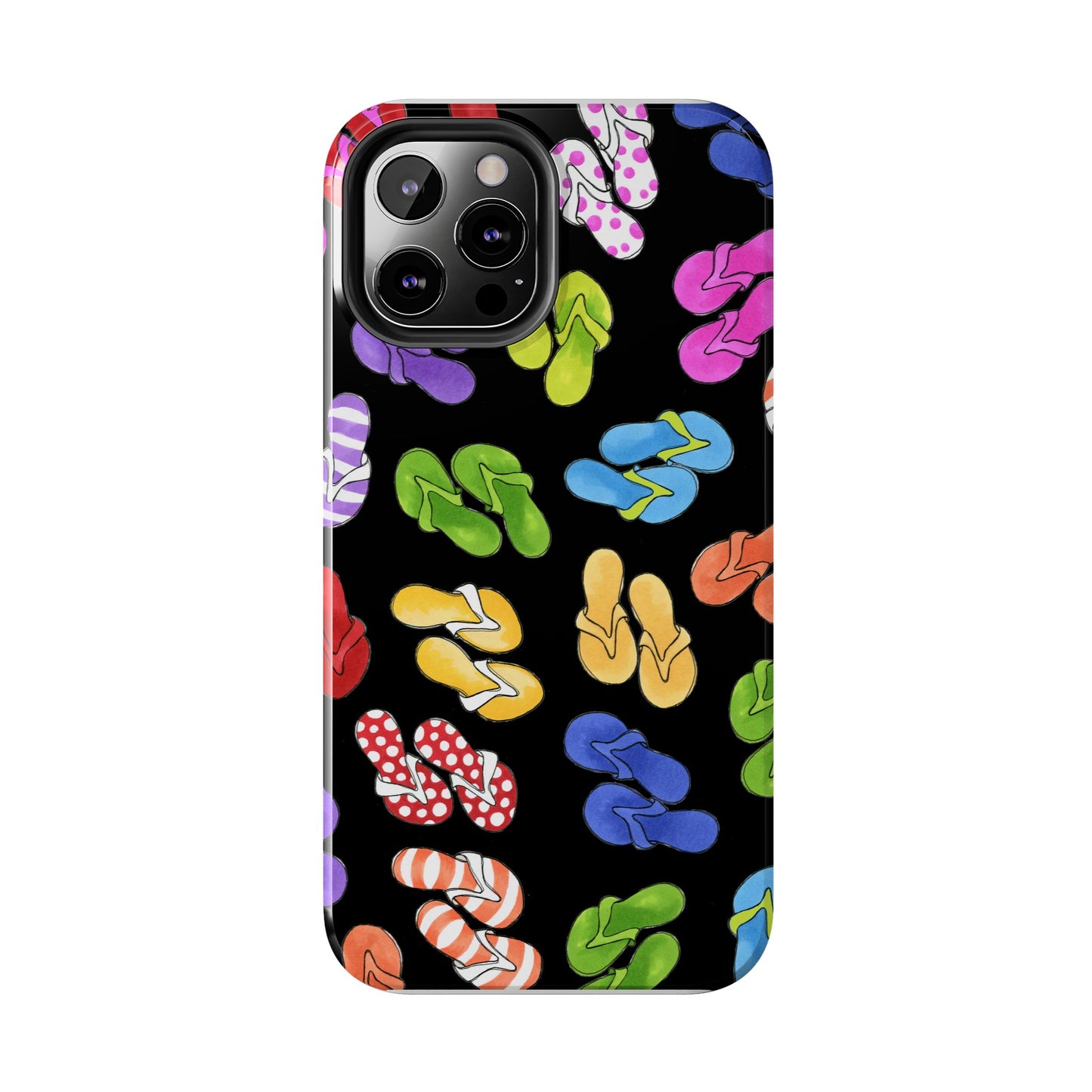 Fun Flops Black Phone Case