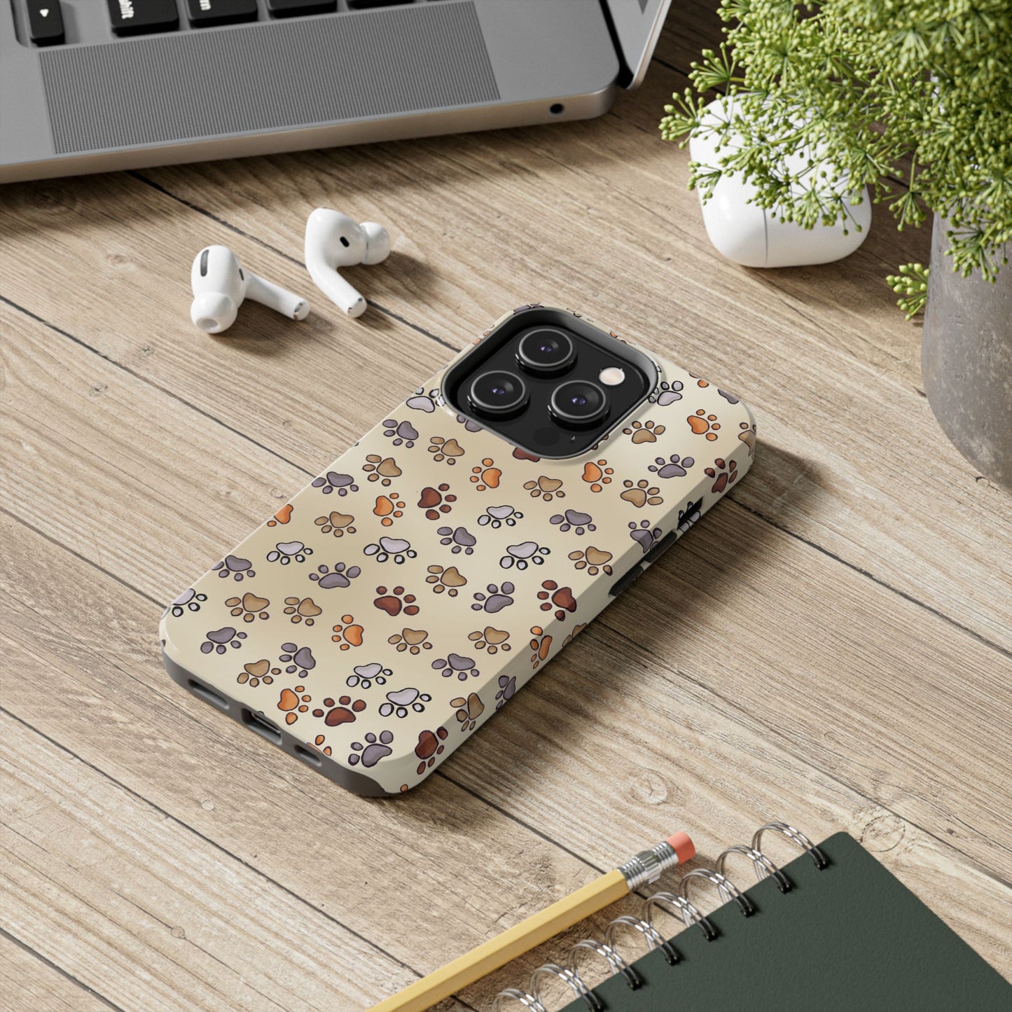 Puppy Paws Bone Phone Case