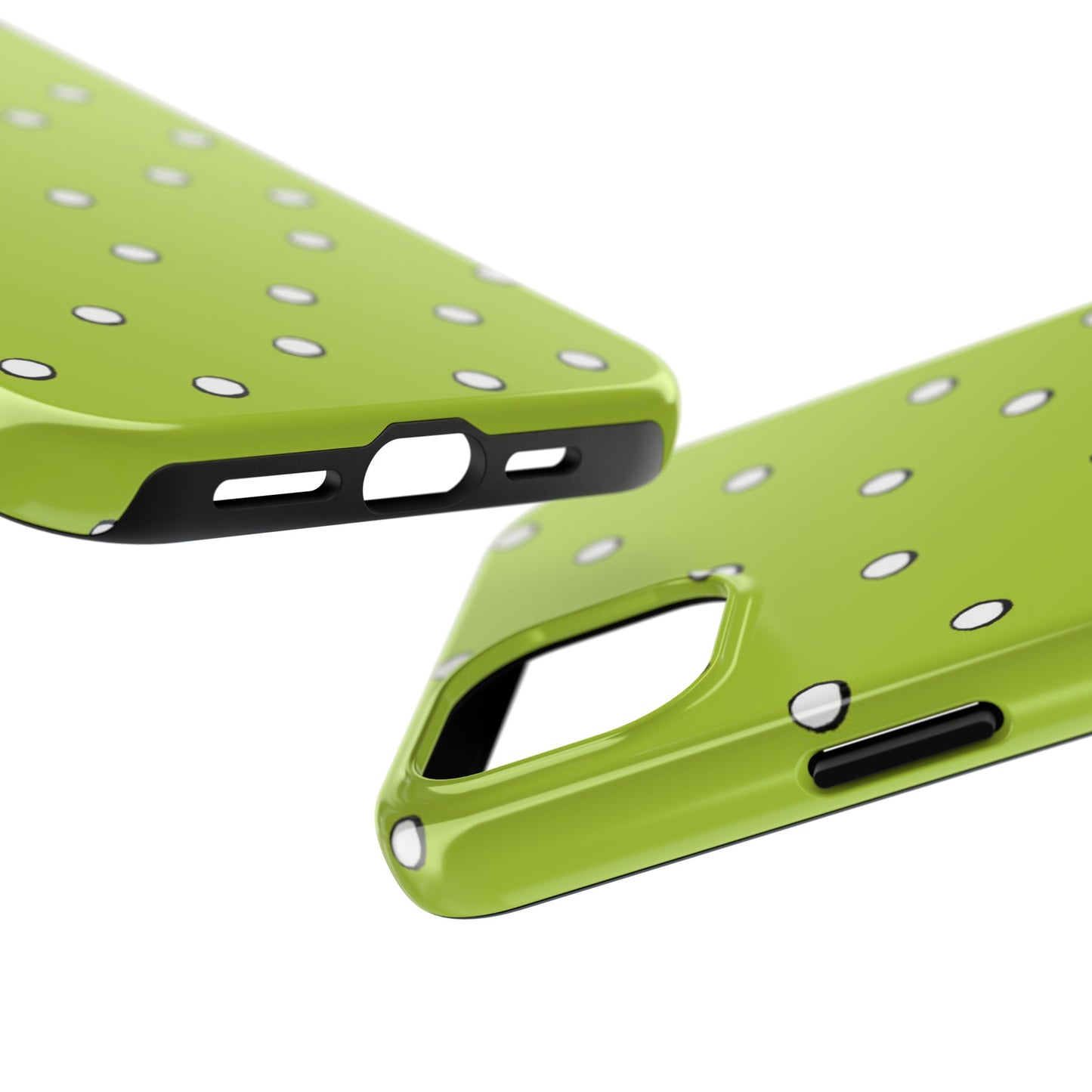 Lime Dots Phone Case