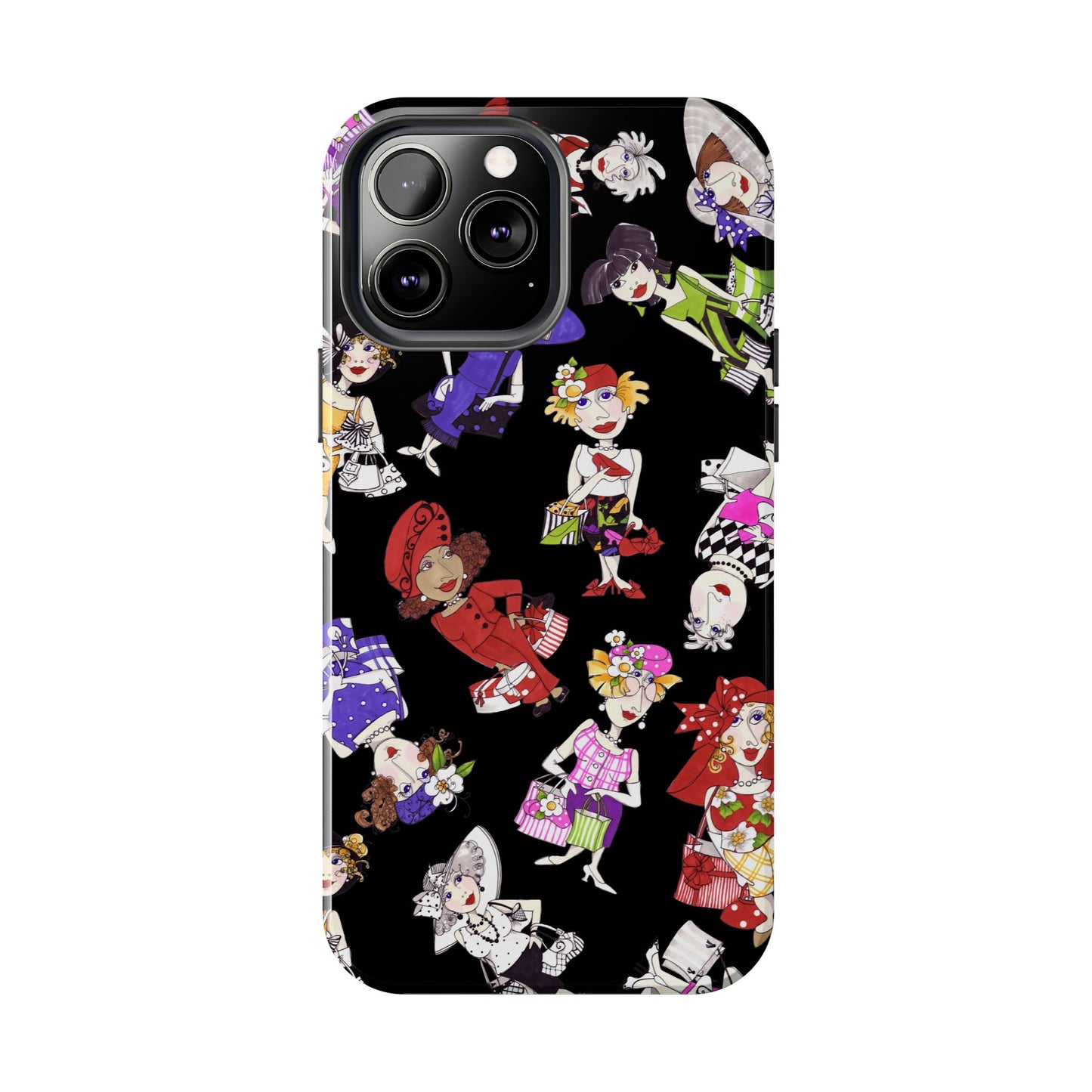 Gone Shopping Tossed Black Phone Case