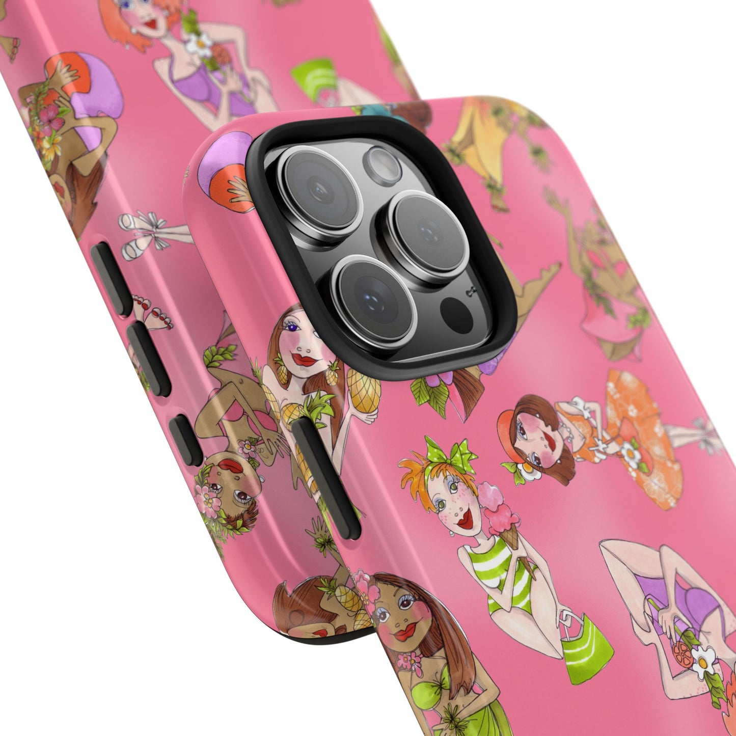 Island Toss Pink Phone Case