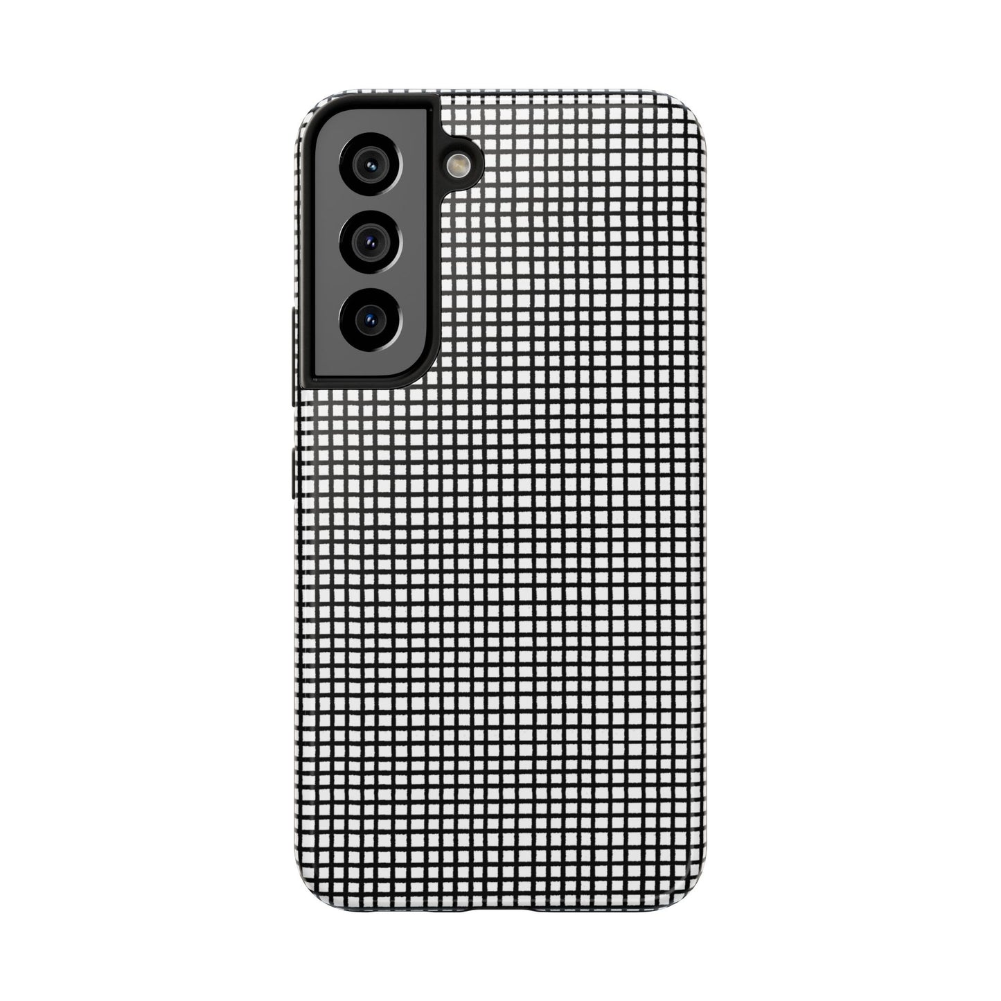 Chipper Check Black Phone Case