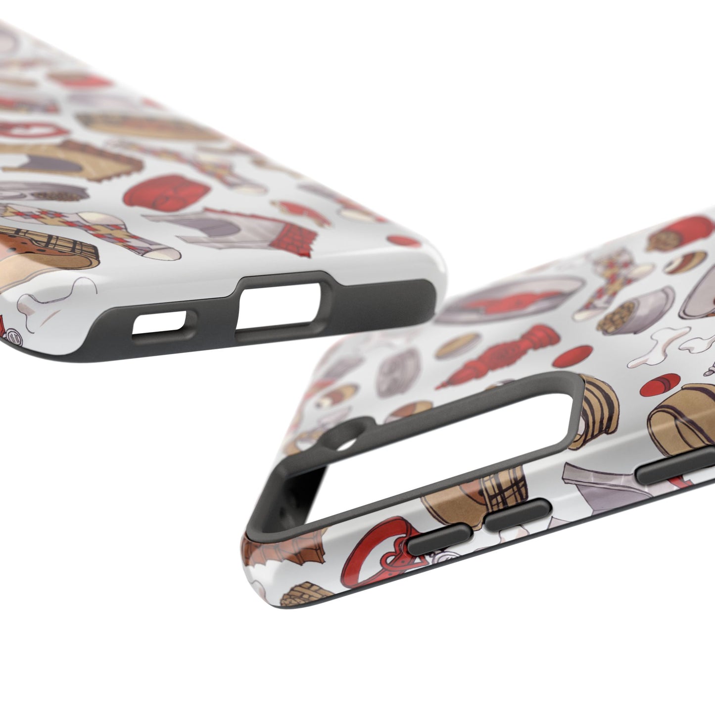 Doggie Stuff Gray Phone Case