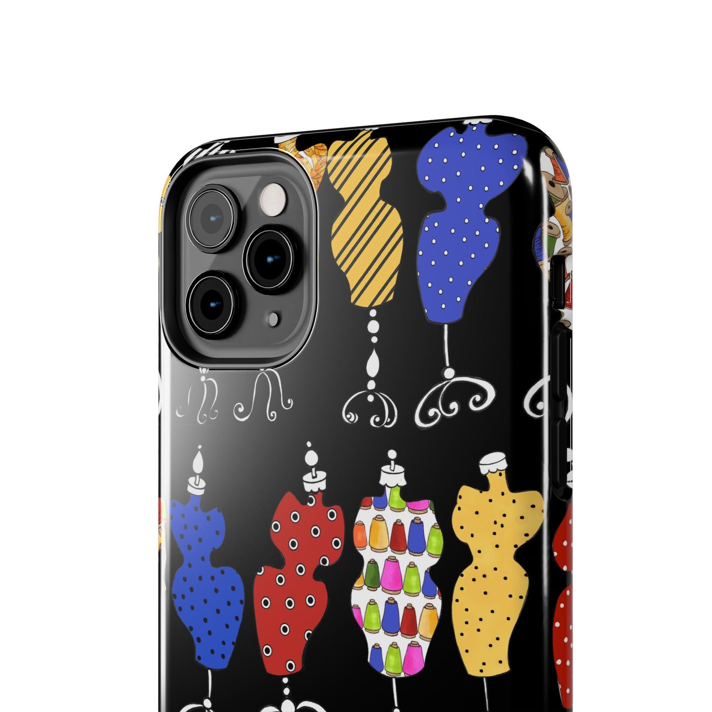 Go Figure Black / Multi Phone Case