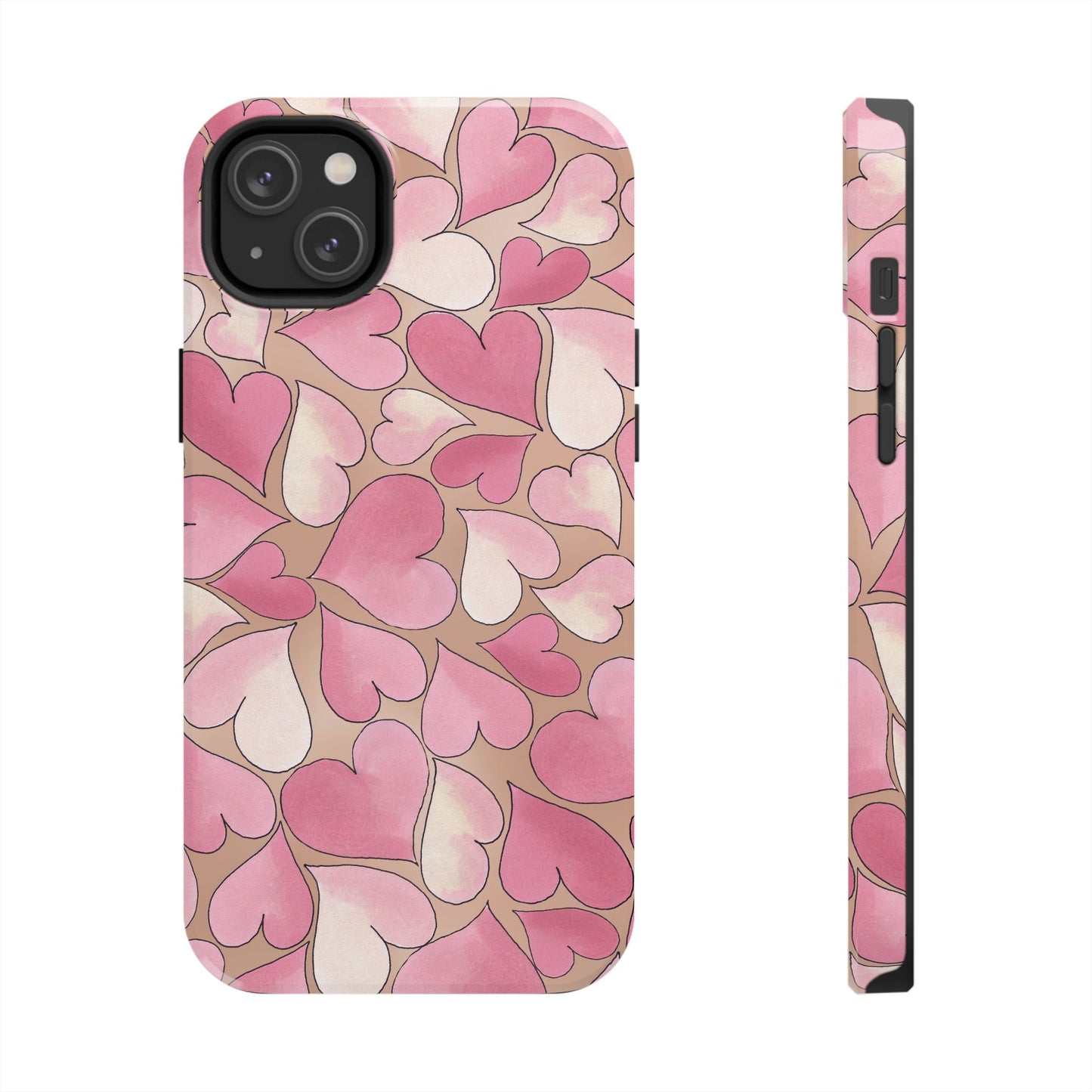 Hearts Malt Phone Case