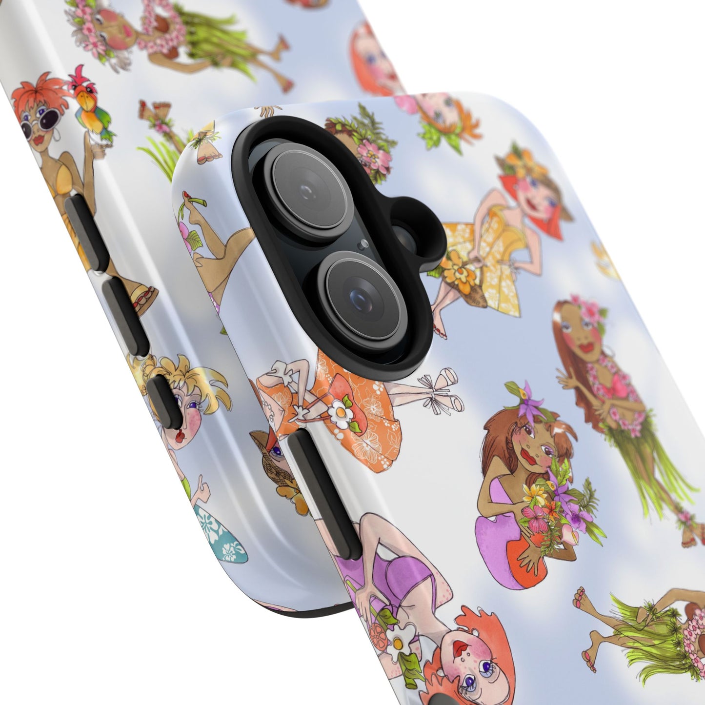 Island Toss Blue Sky Phone Case