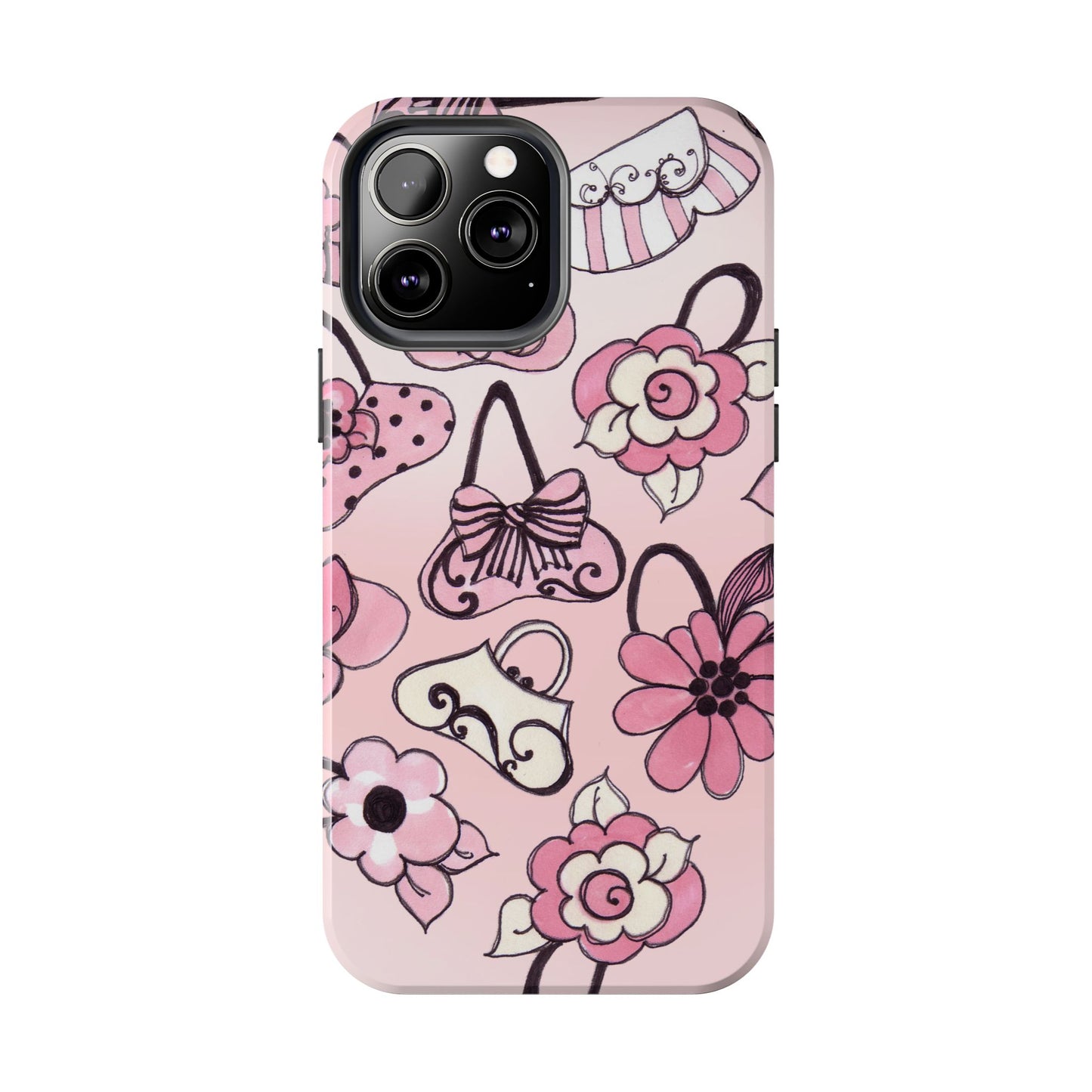 Cat Bags Pink Phone Case