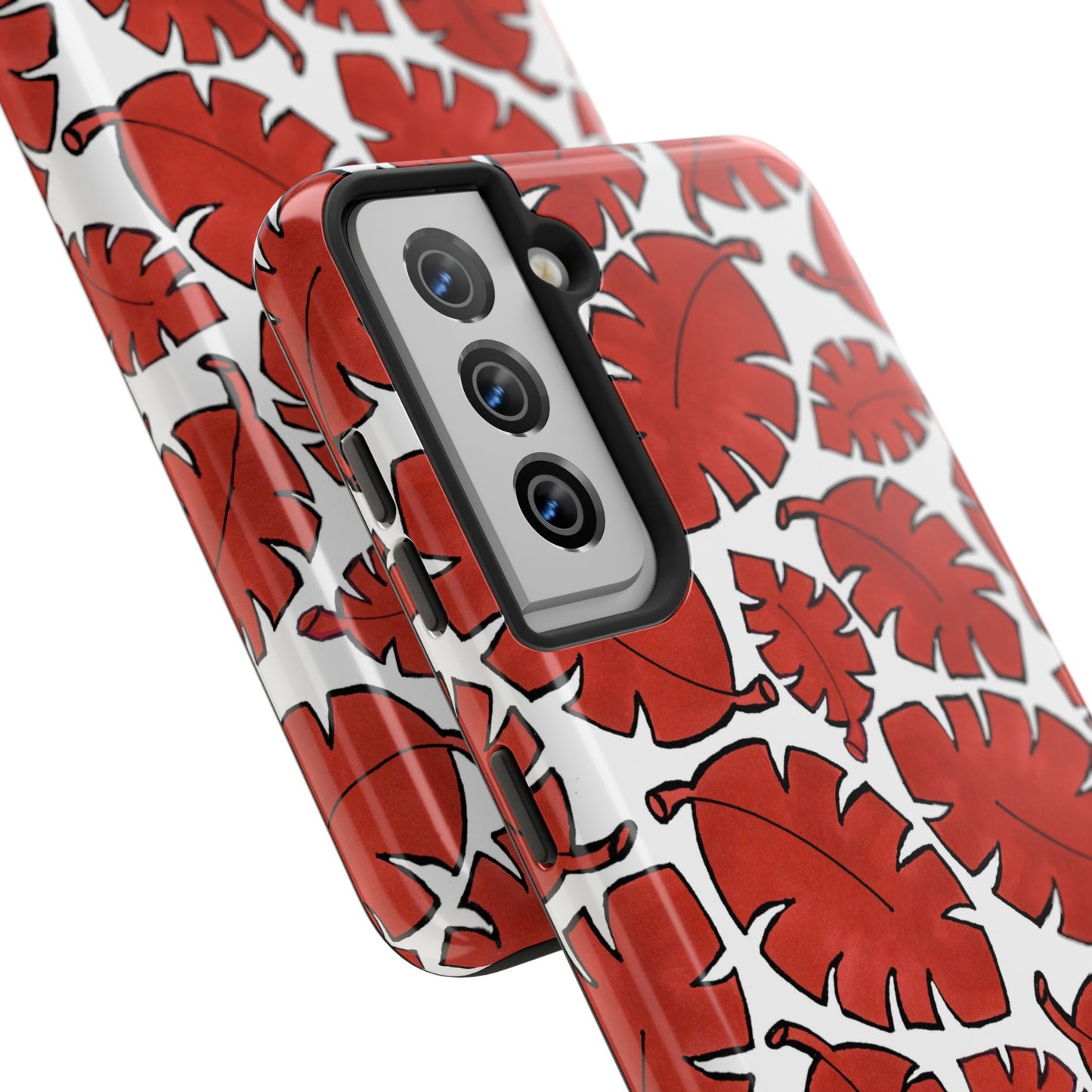 Red Bananas White Phone Case
