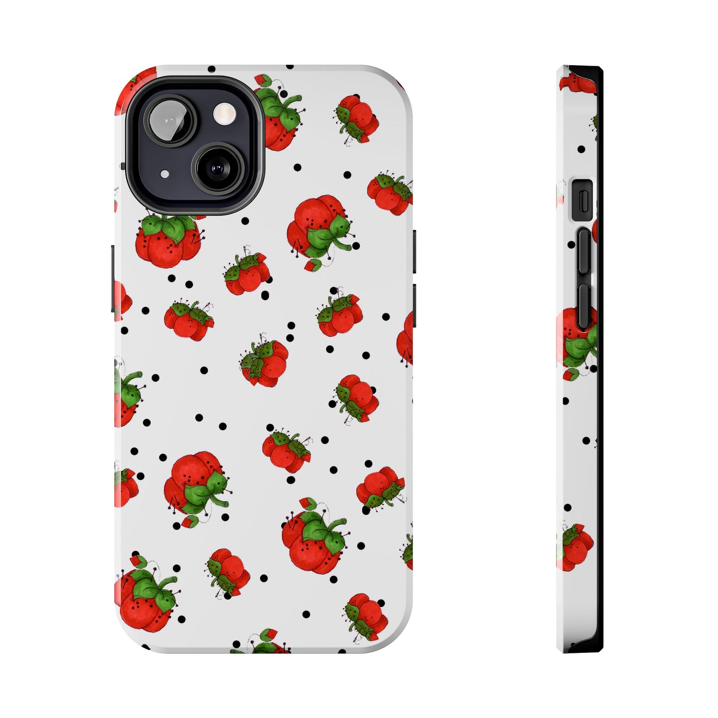 Pin Dots White Phone Case
