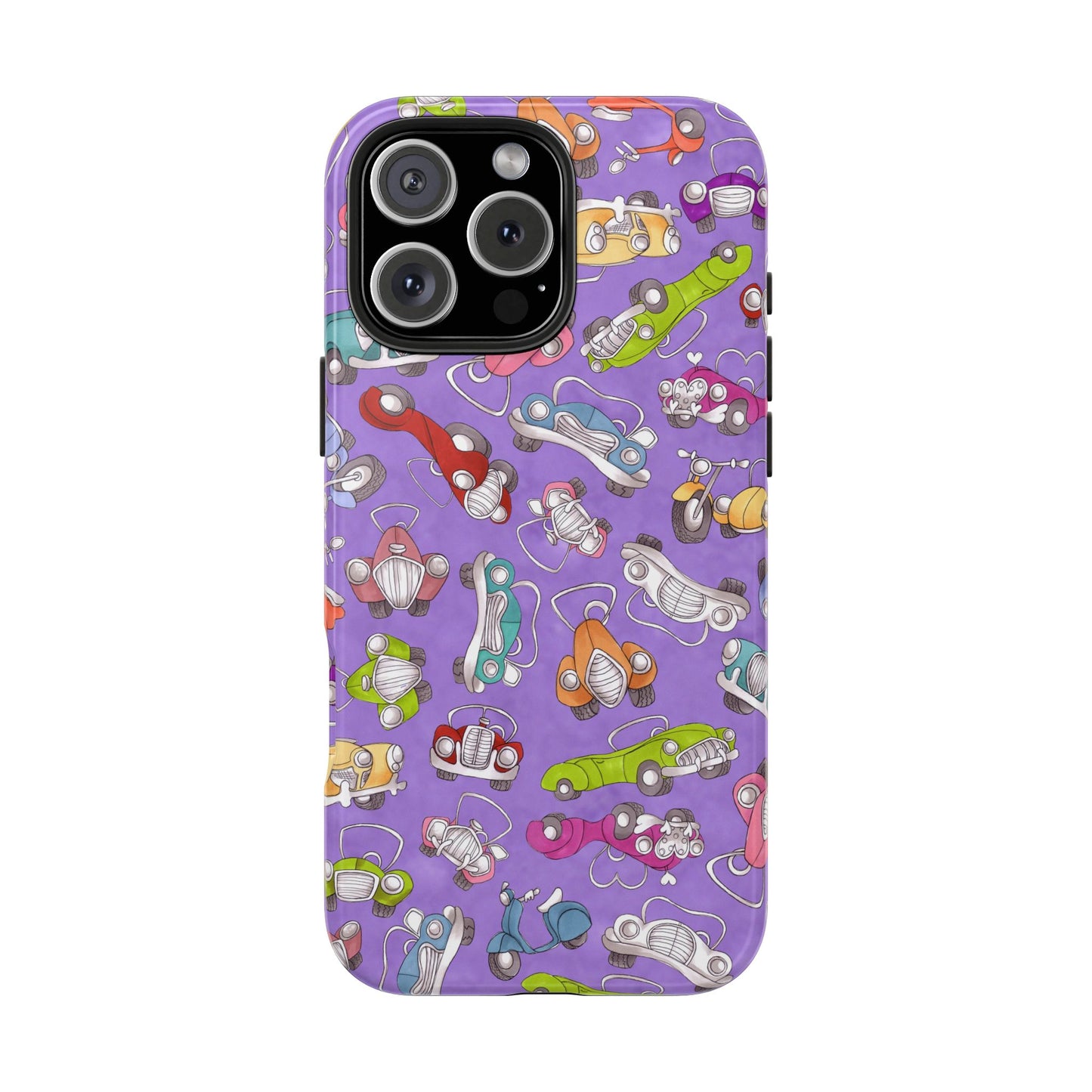 Pile Up Purple Phone Case