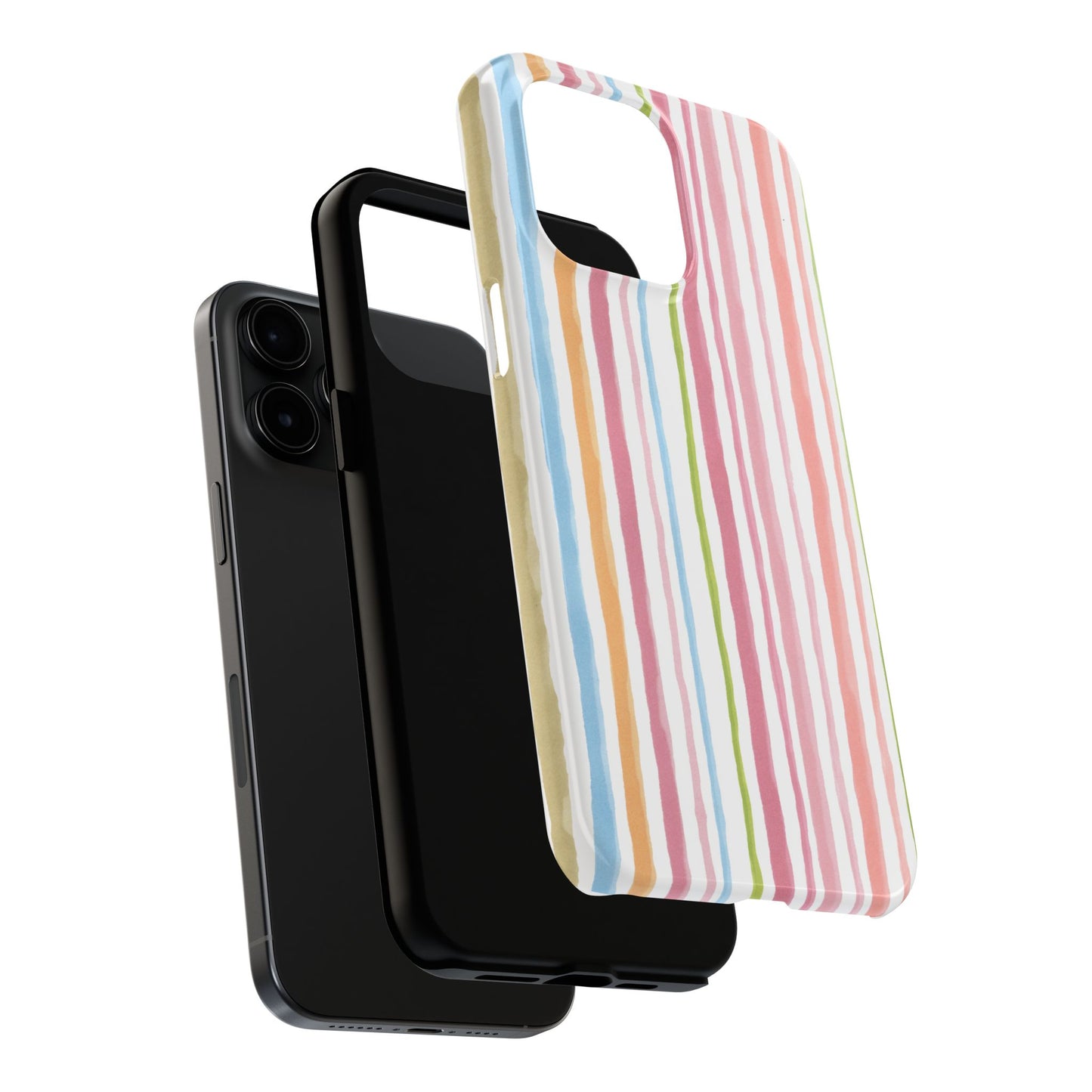 Swim Stripe Pastel Phone Case